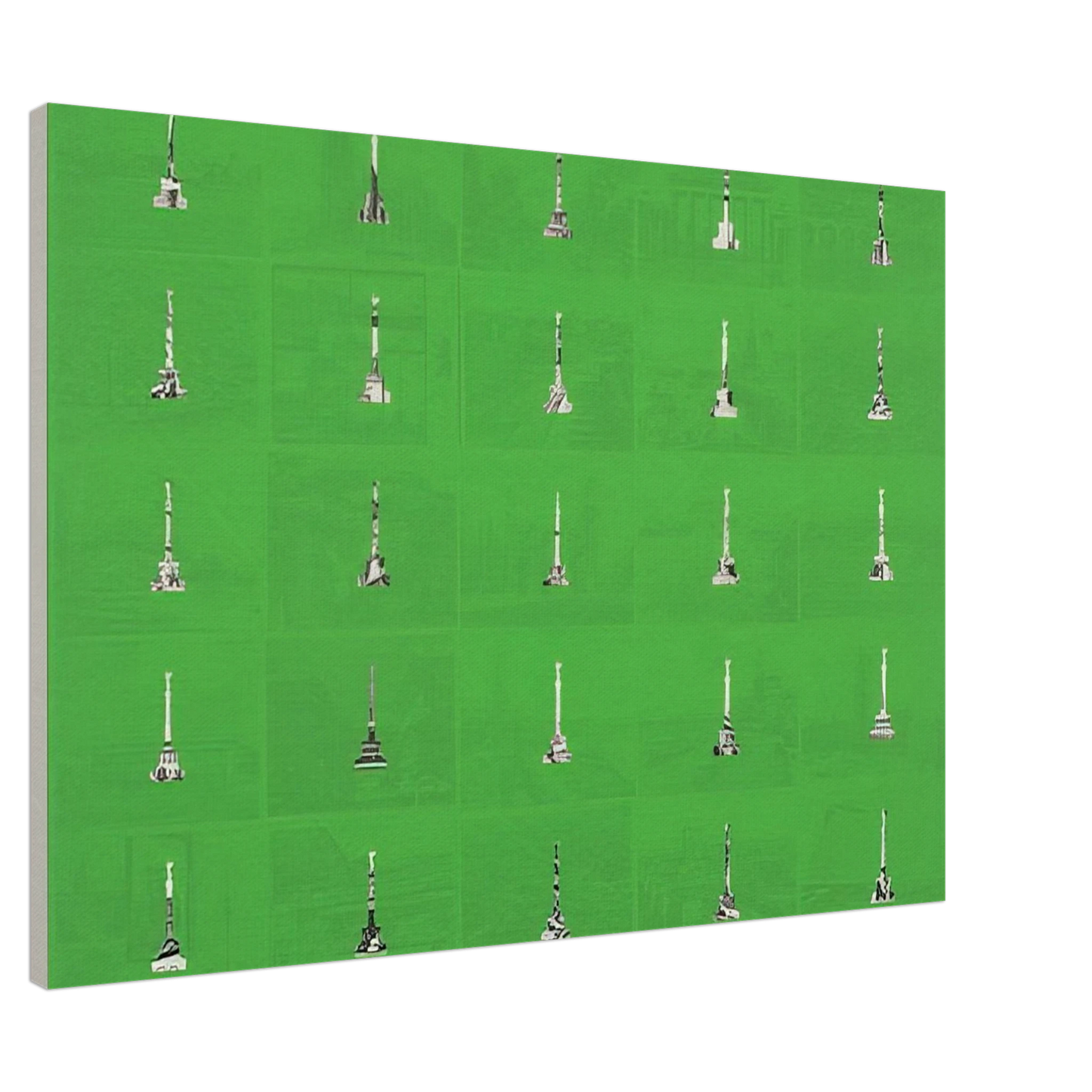 Dieter Roth - Berlin 1 - 1970 Canvas - 20x30 cm / 8x12 inches-canvas