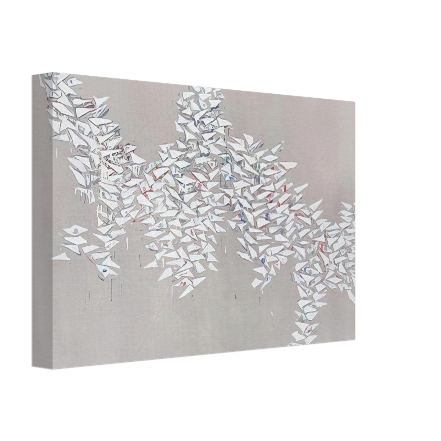 Robert Goodnough - Motion II - 1981 Canvas - 40x60 cm / 16x24 inches-canvas