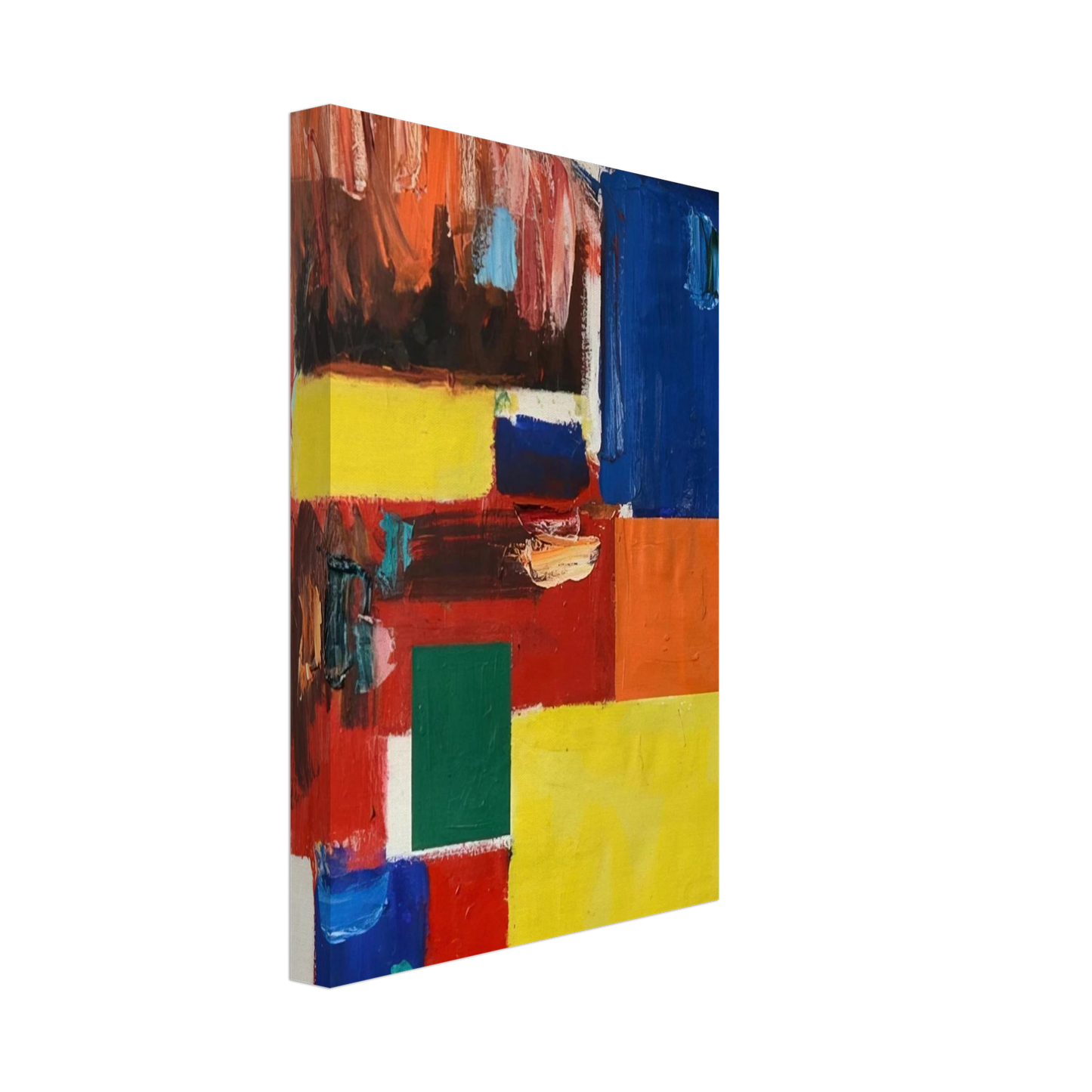 Taro Yamamoto - UNTITLED 1964 Canvas - 40x60 cm / 16x24 inches-canvas