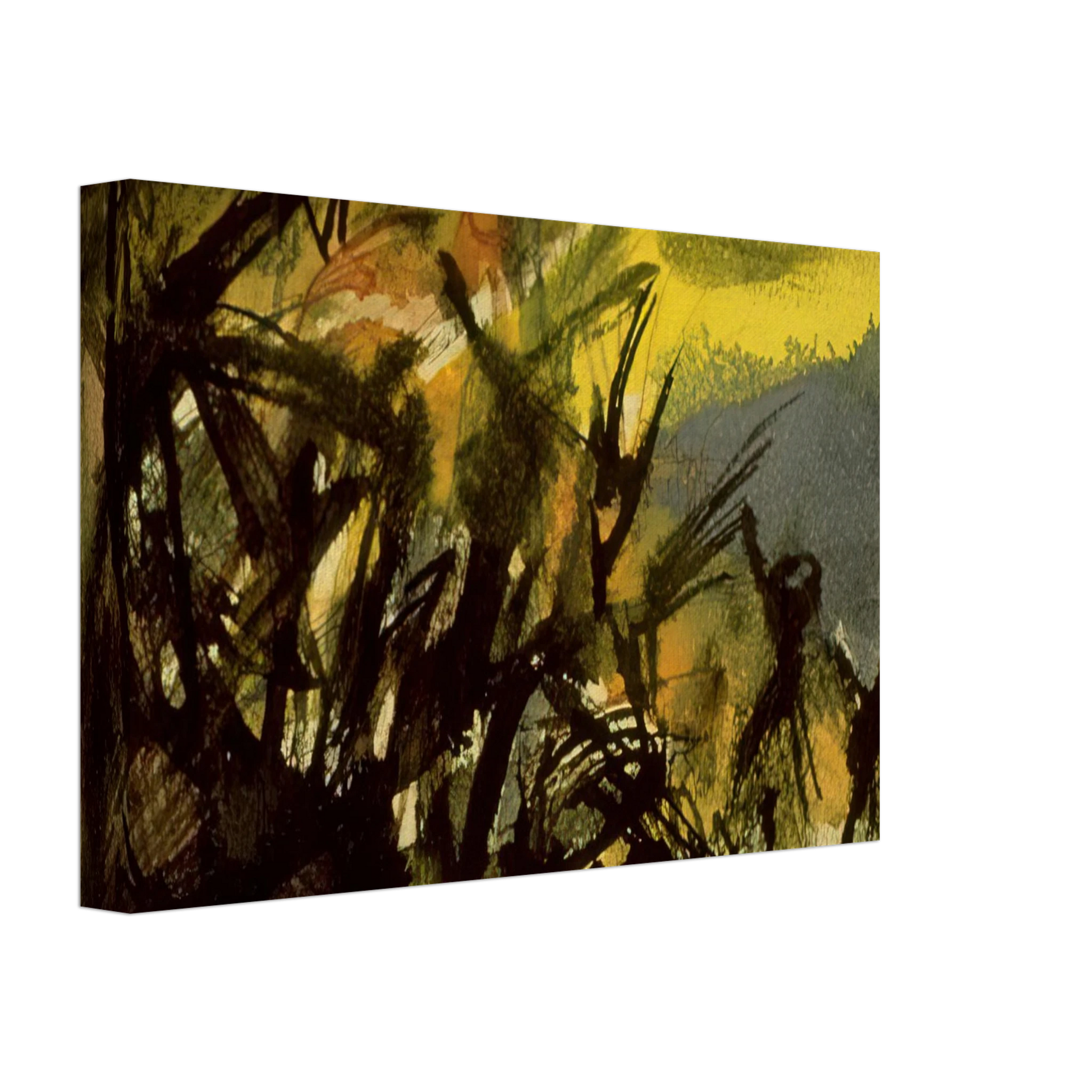 Jean-Paul Riopelle - Conversation Canvas - 40x60 cm / 16x24 inches-canvas