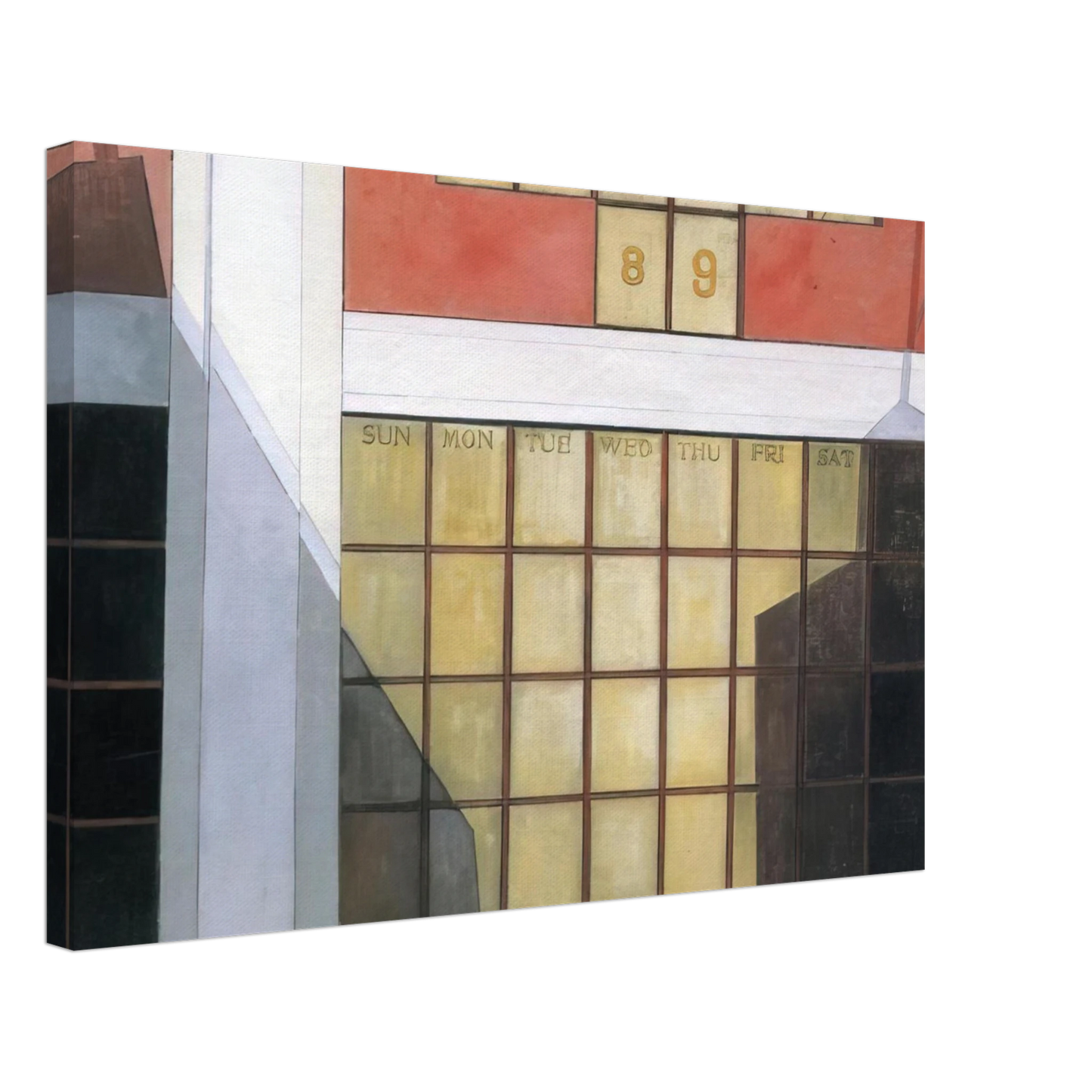 Charles Demuth - Business - 1921 Canvas - 70x100 cm / 28x40 inches-canvas