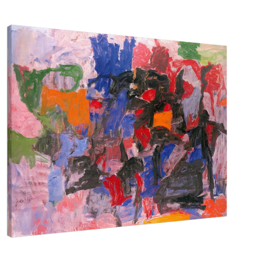 Philip Guston - TO FELLINI 1958 Canvas - 20x30 cm / 8x12 inches-canvas