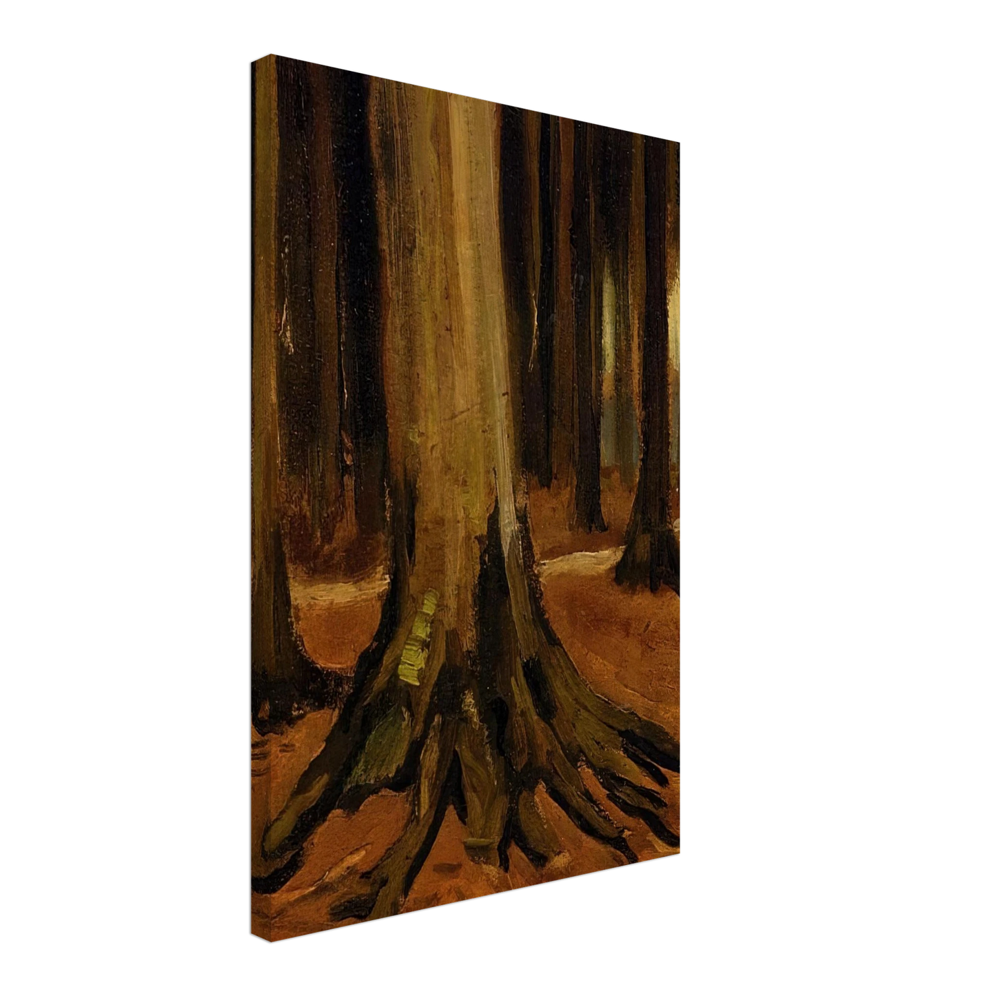 Vincent van Gogh - Girl in the Woods Canvas - 40x60 cm / 16x24 inches-canvas