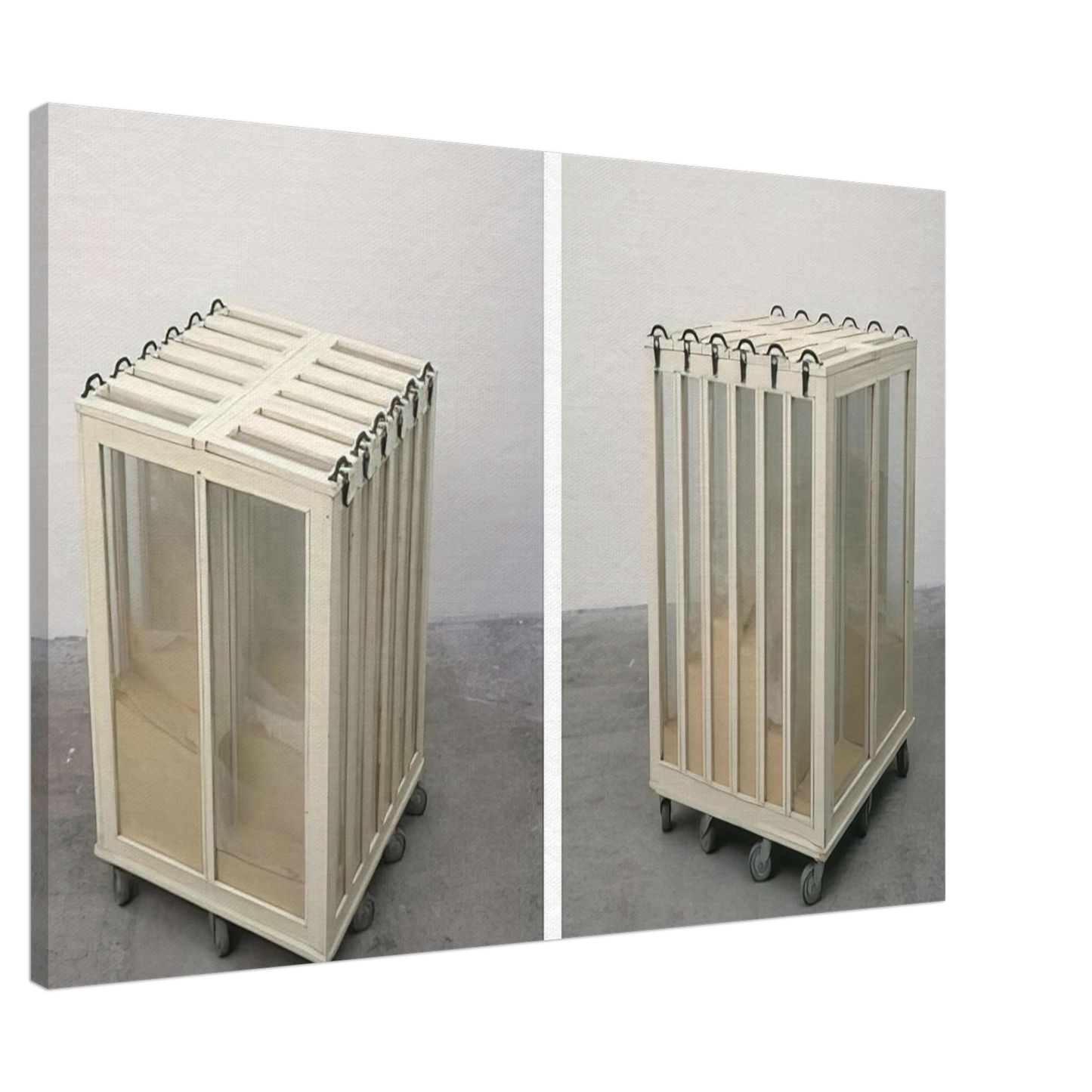 Dieter Roth - Knoblauchtruhe - 1971 Canvas - 20x30 cm / 8x12 inches-canvas