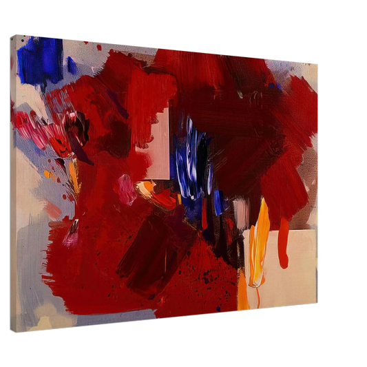 Hans Hofmann - The Clash Canvas - 20x30 cm / 8x12 inches-canvas