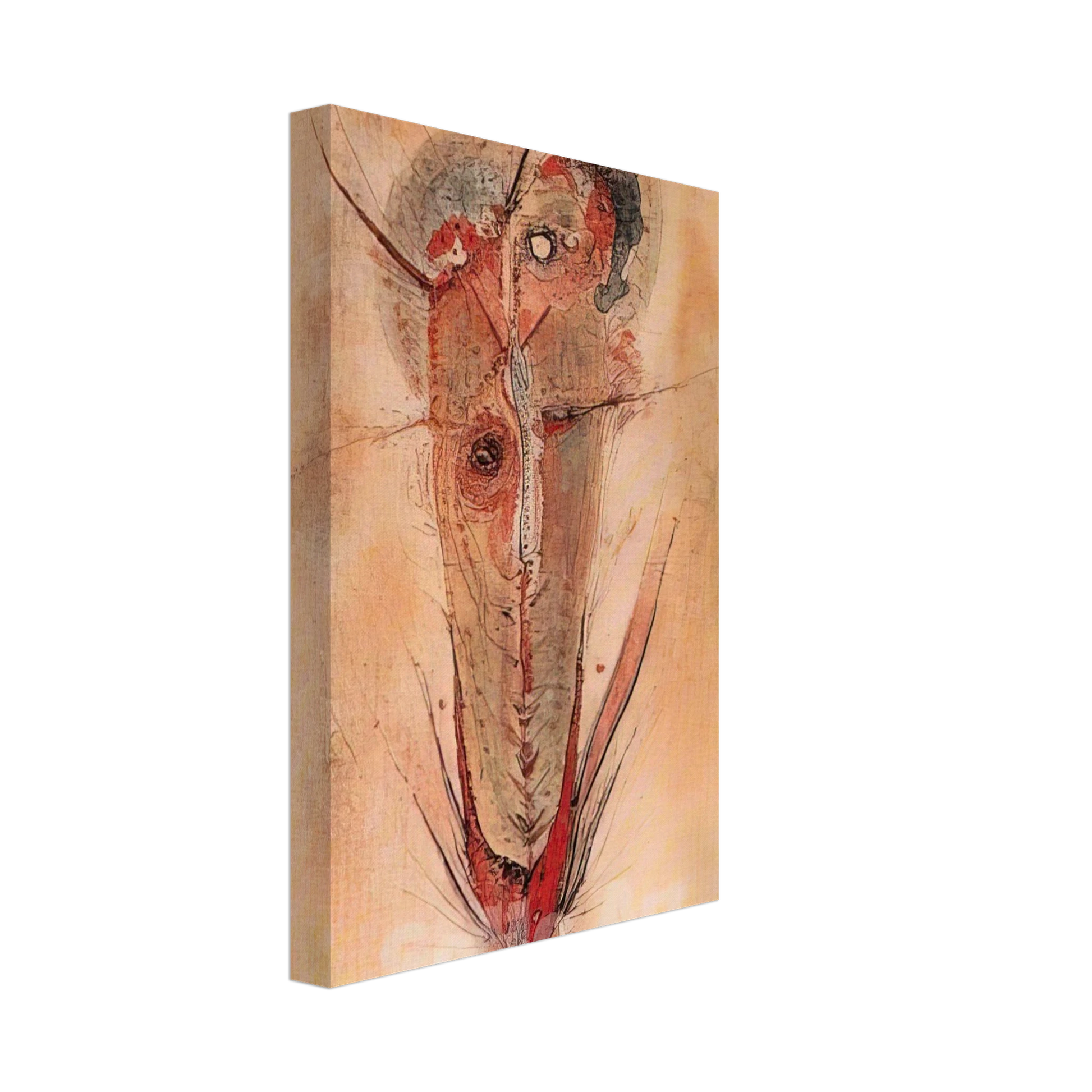 Wols - Don Juan - 1944 Canvas - 70x100 cm / 28x40 inches-canvas