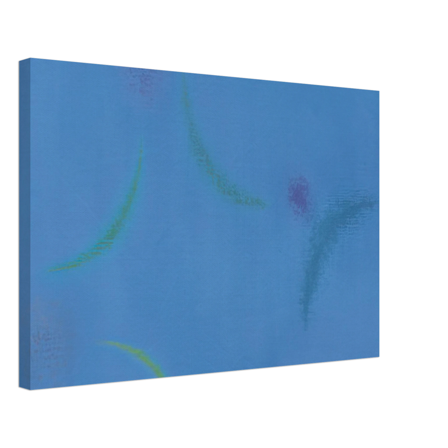 Max Bill - Energien im Blau - 1949 Canvas - 40x60 cm / 16x24 inches-canvas