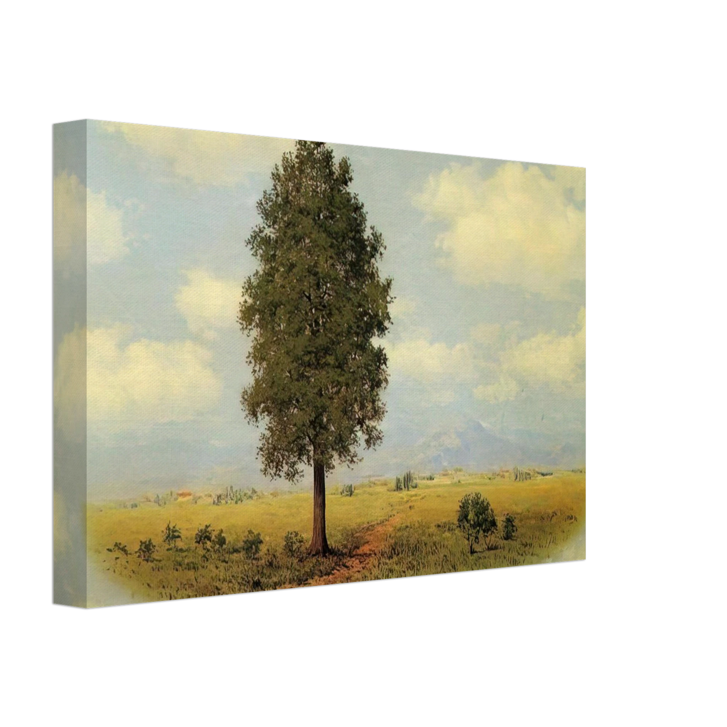 Rene Magritte - TERRITORY 1957 Canvas - 70x100 cm / 28x40 inches-canvas