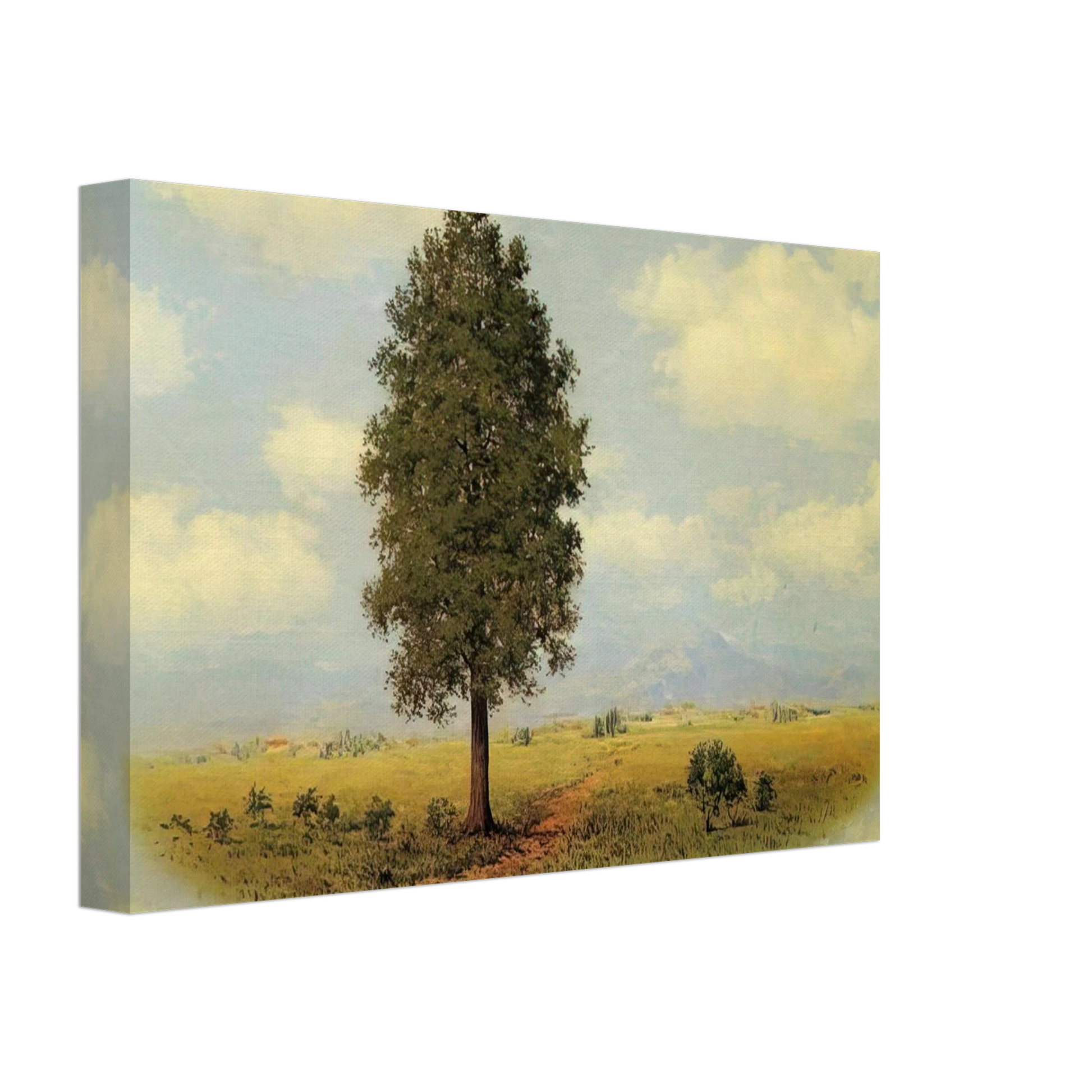 Rene Magritte - TERRITORY 1957 Canvas - 70x100 cm / 28x40 inches-canvas