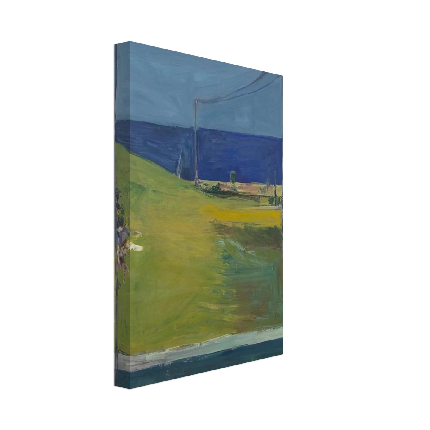 Richard Diebenkorn - Ocean from a Window Canvas - 70x100 cm / 28x40 inches-canvas