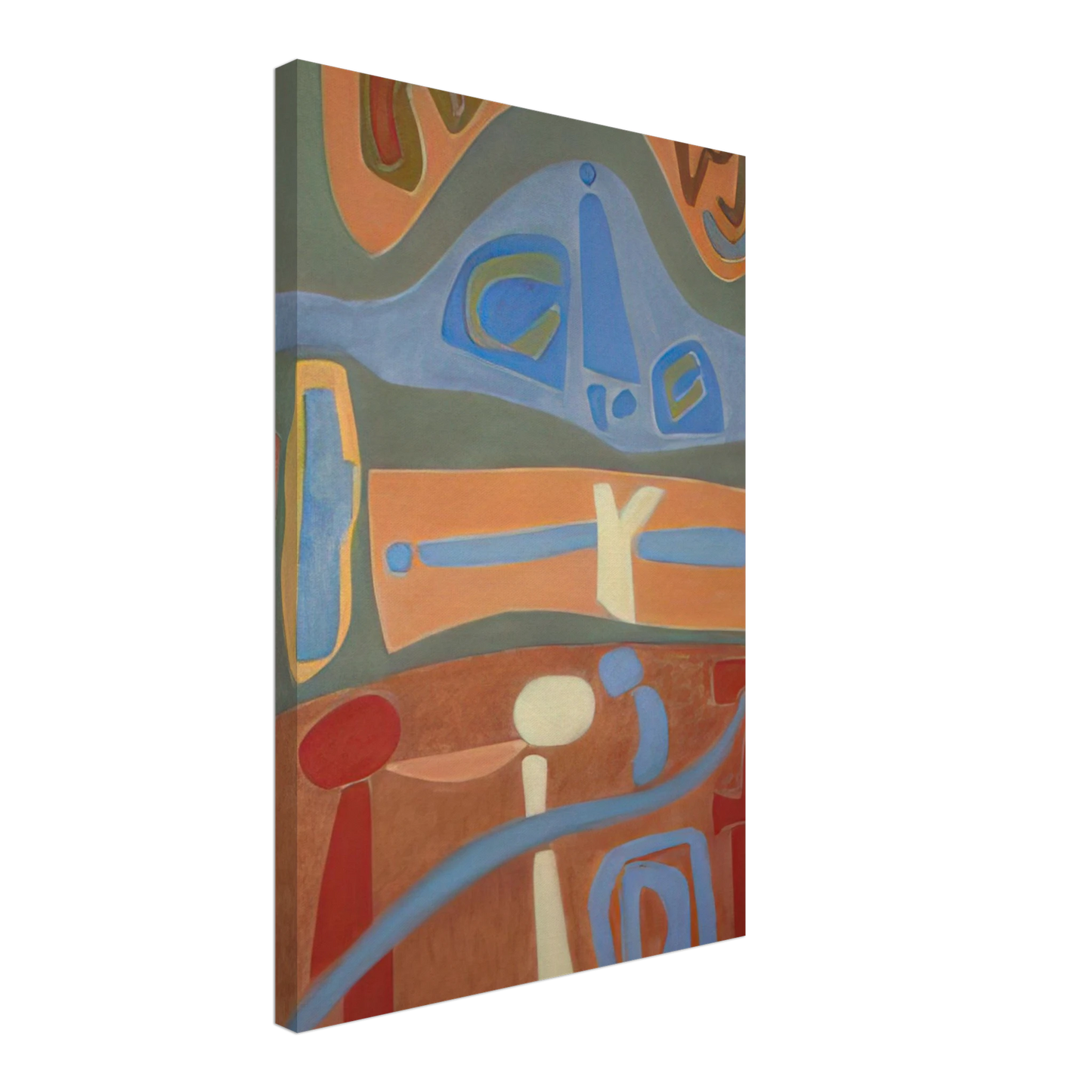 Will Barnet - Overview - 2005 United States Canvas - 70x100 cm / 28x40 inches-canvas