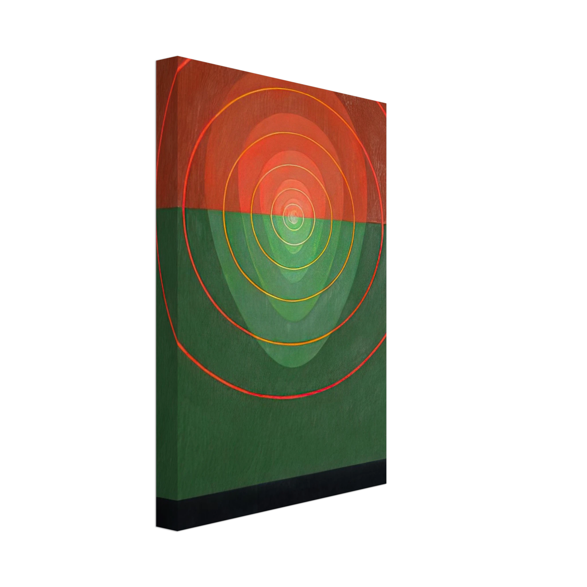 Clarence Holbrook Carter - Mandala No. 2 - 1968 Canvas - 70x100 cm / 28x40 inches-canvas