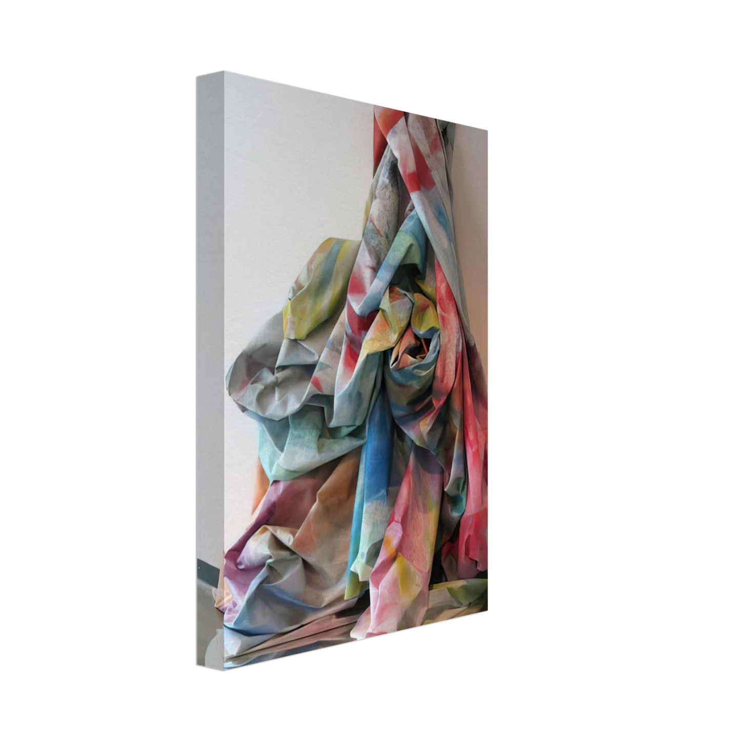Sam Gilliam - Wall Cascade with Mirror Canvas - 70x100 cm / 28x40 inches-canvas