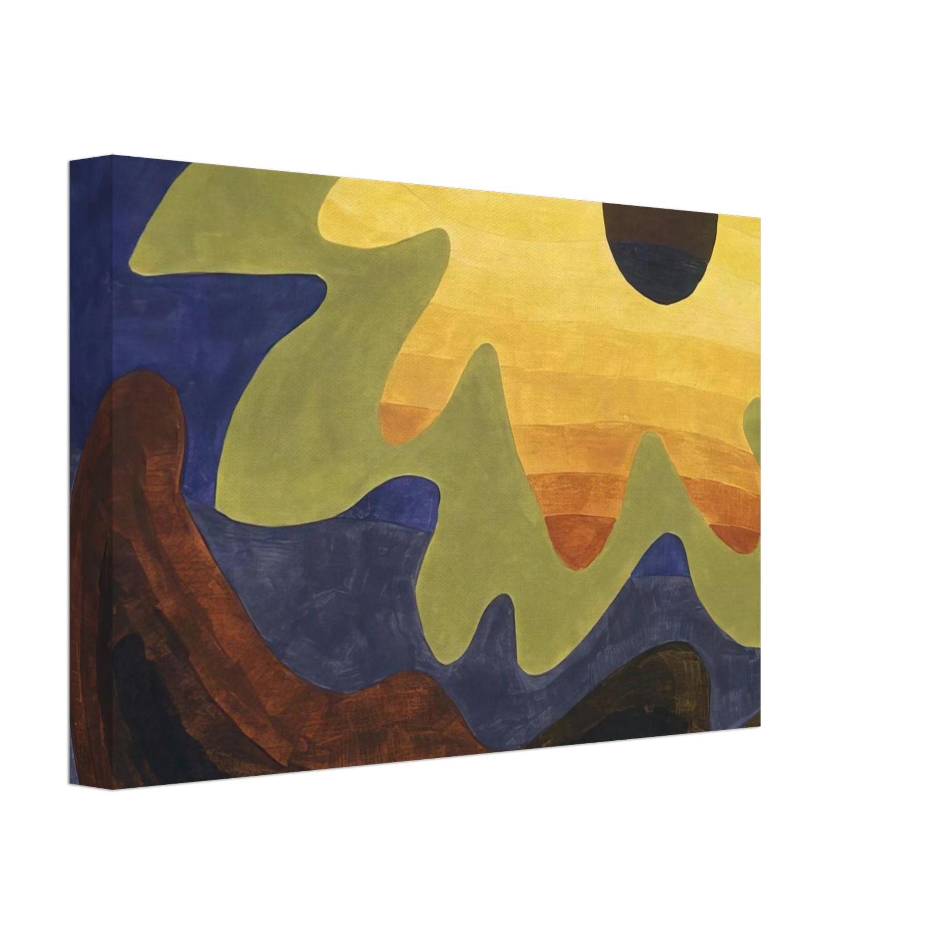 Arthur Dove - Sun - 1943 Canvas - 70x100 cm / 28x40 inches-canvas