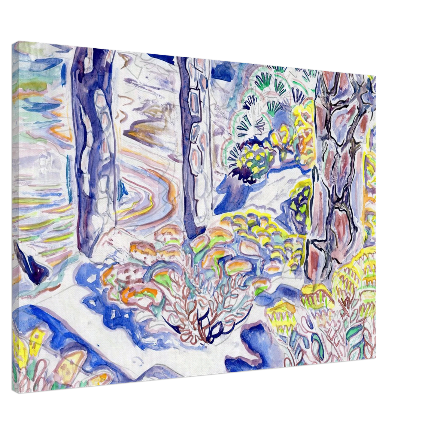 Walter Inglis Anderson - Walter Anderson Canvas - 20x30 cm / 8x12 inches-canvas