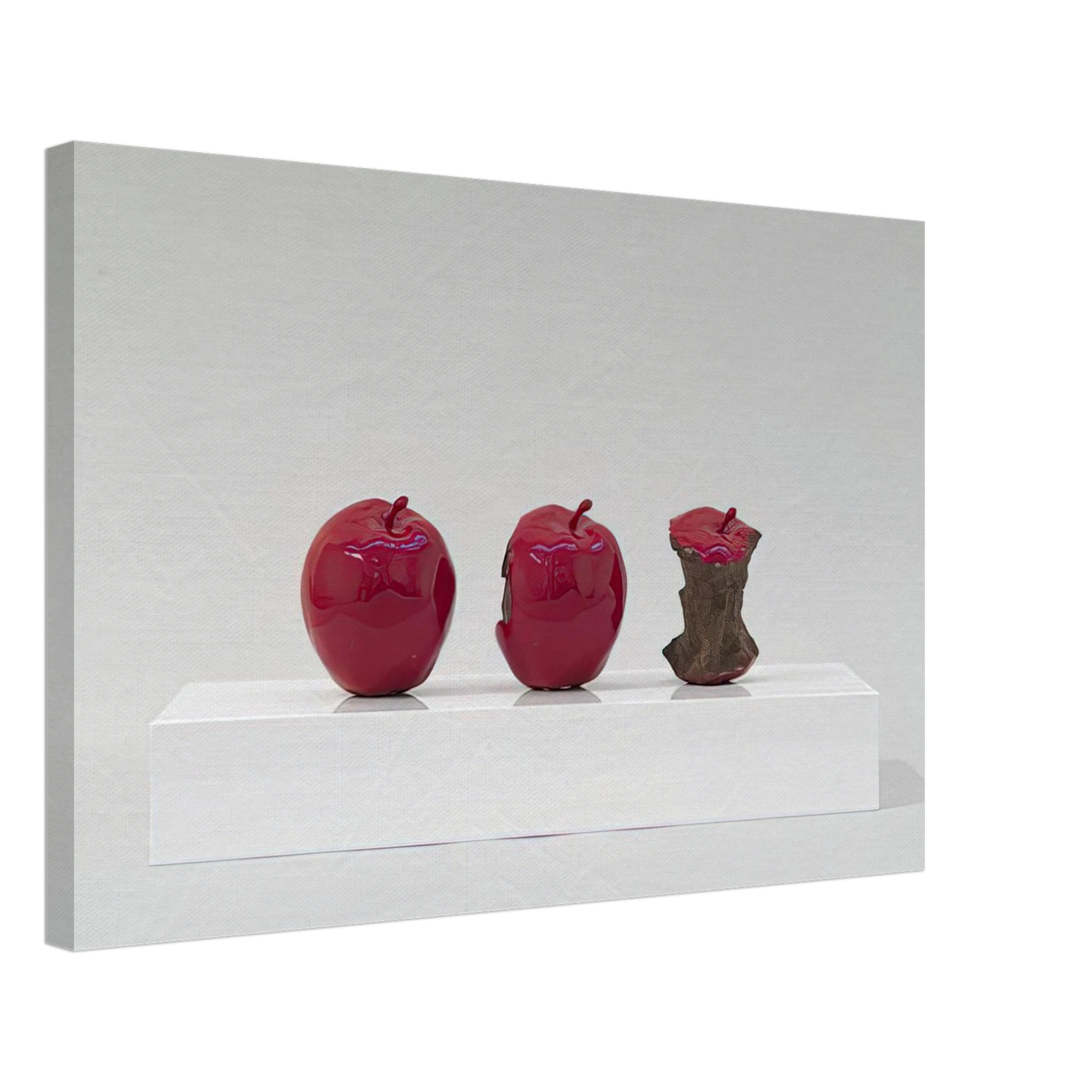 Billy Apple - 2 Minutes 33 Seconds Red - 1962 Canvas - 40x60 cm / 16x24 inches-canvas