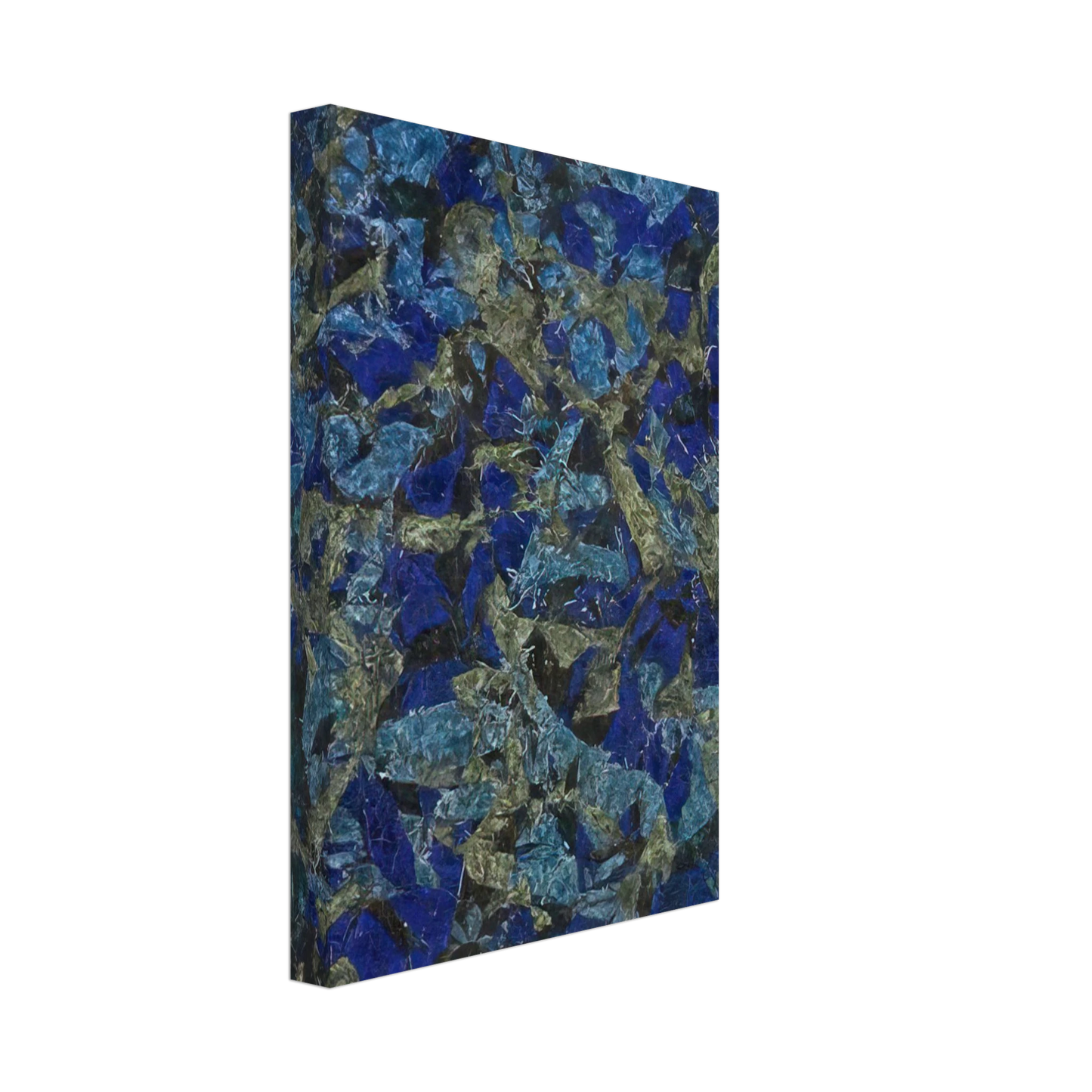 Simon Hantai - Peinture - 1963 Canvas - 40x60 cm / 16x24 inches-canvas