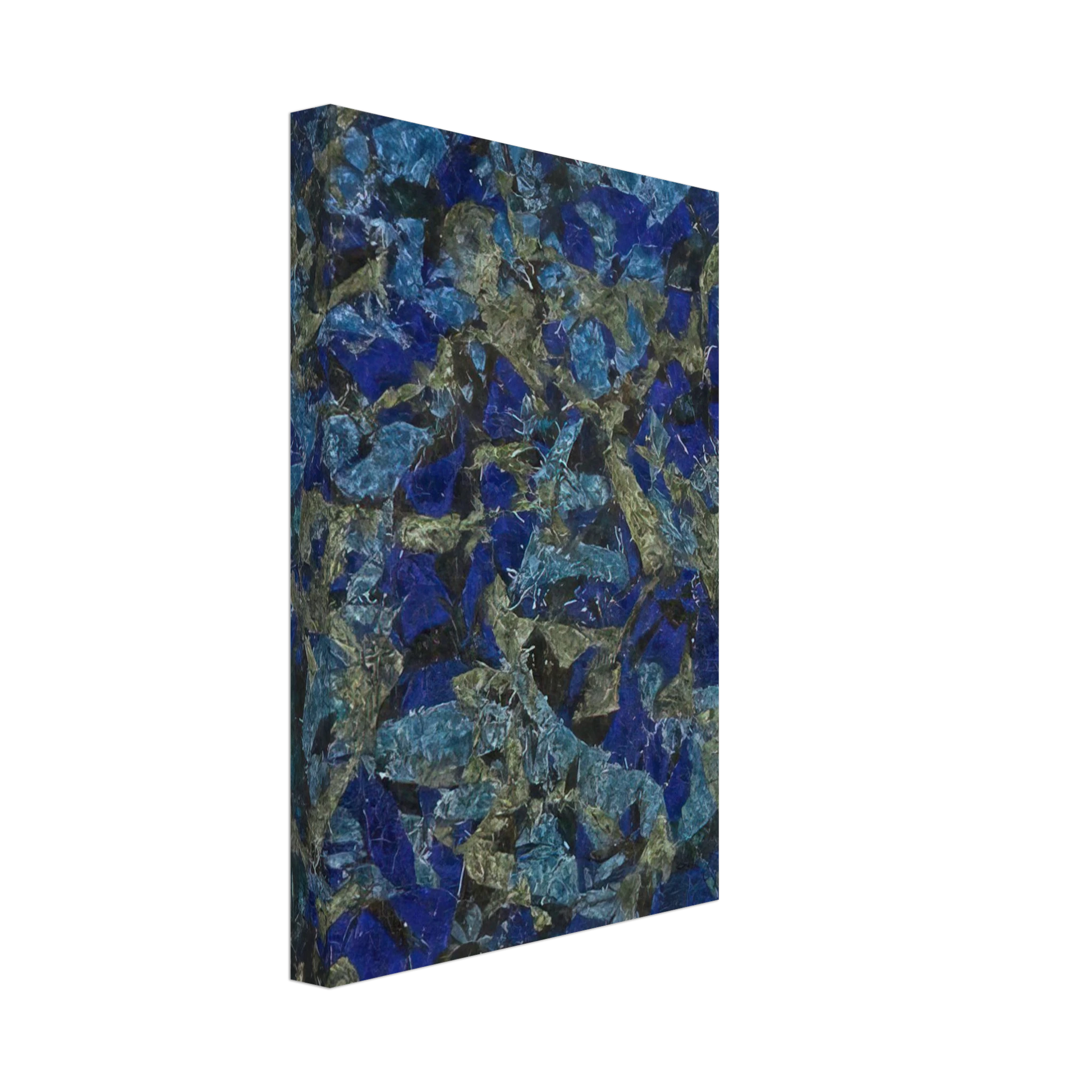 Simon Hantai - Peinture - 1963 Canvas - 40x60 cm / 16x24 inches-canvas