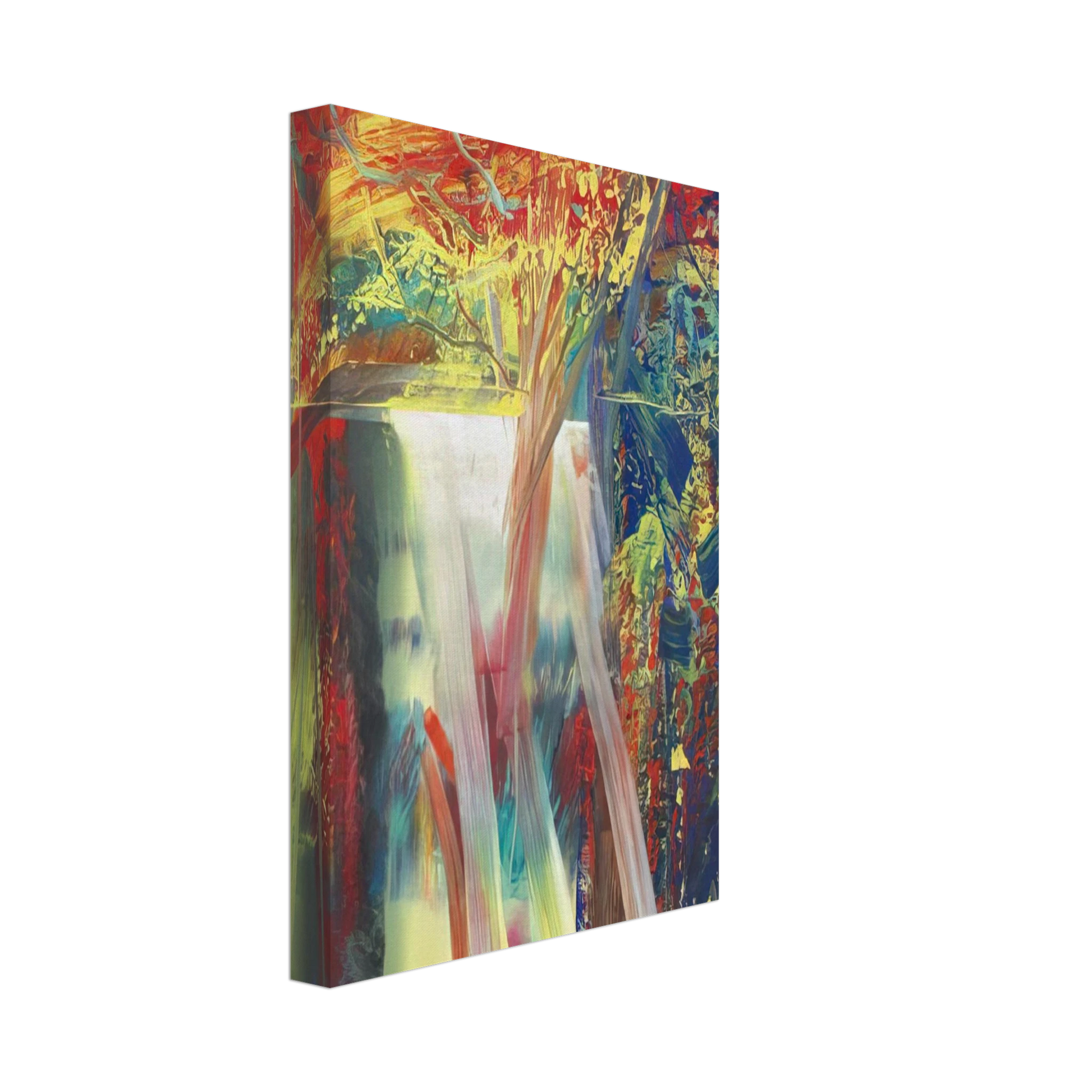 Gerhard Richter - ABSTRACT PAINTING 610 1 Canvas - 70x100 cm / 28x40 inches-canvas