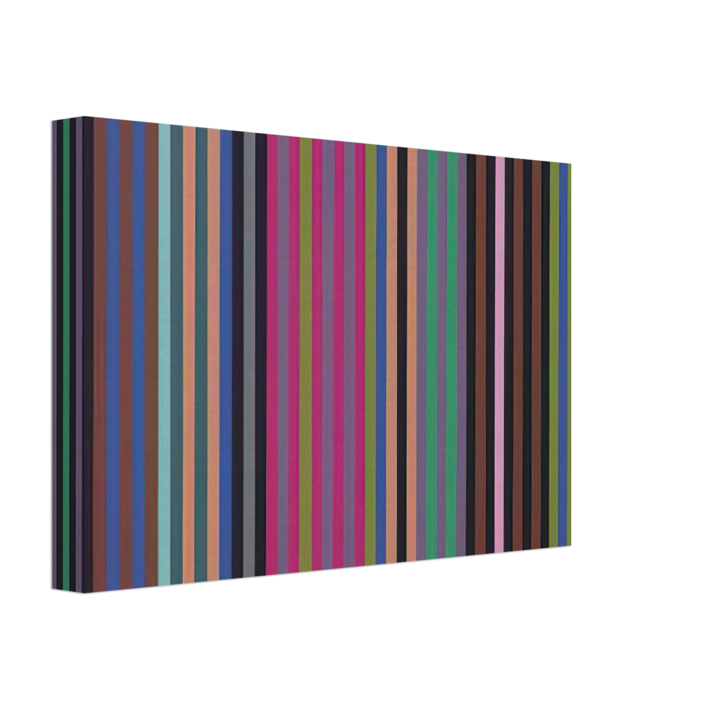 Gene Davis - King Kong - 1969 Canvas - 40x60 cm / 16x24 inches-canvas