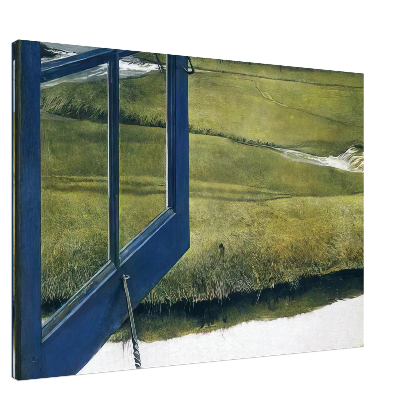 Andrew Wyeth - LOVE IN THE AFTERNOON Canvas - 20x30 cm / 8x12 inches-canvas