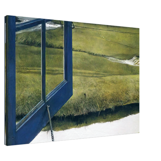 Andrew Wyeth - LOVE IN THE AFTERNOON Canvas - 20x30 cm / 8x12 inches-canvas