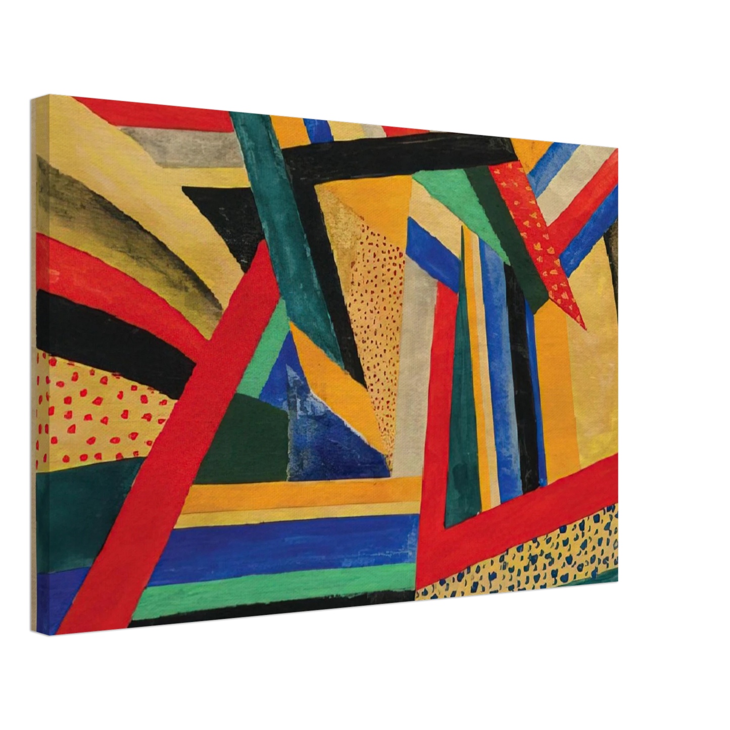 Laszlo Moholy-Nagy - Lands Canvas - 70x100 cm / 28x40 inches-canvas