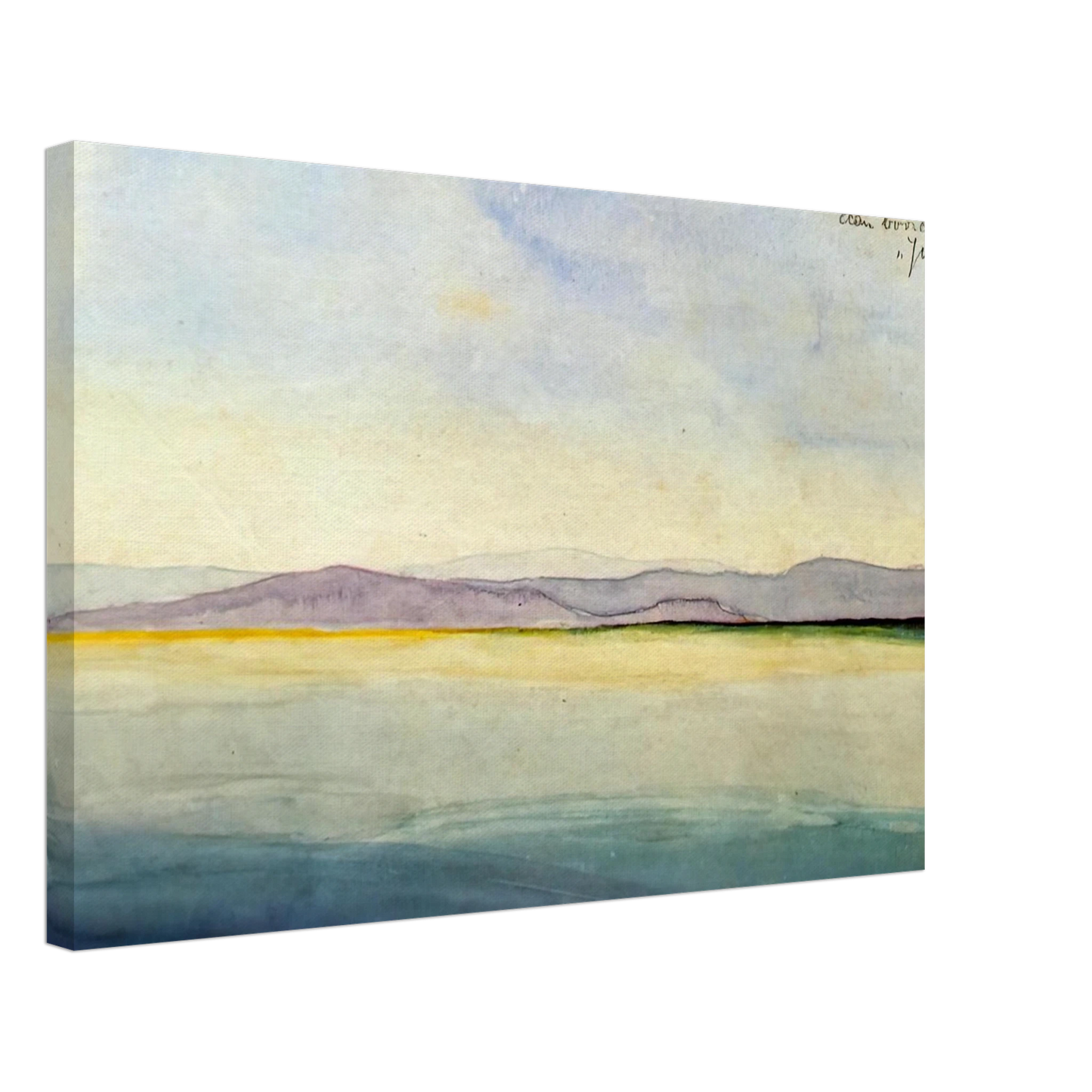 MC Escher - THE SEA AT THE MOUTH OF THE EBRO Canvas - 40x60 cm / 16x24 inches-canvas