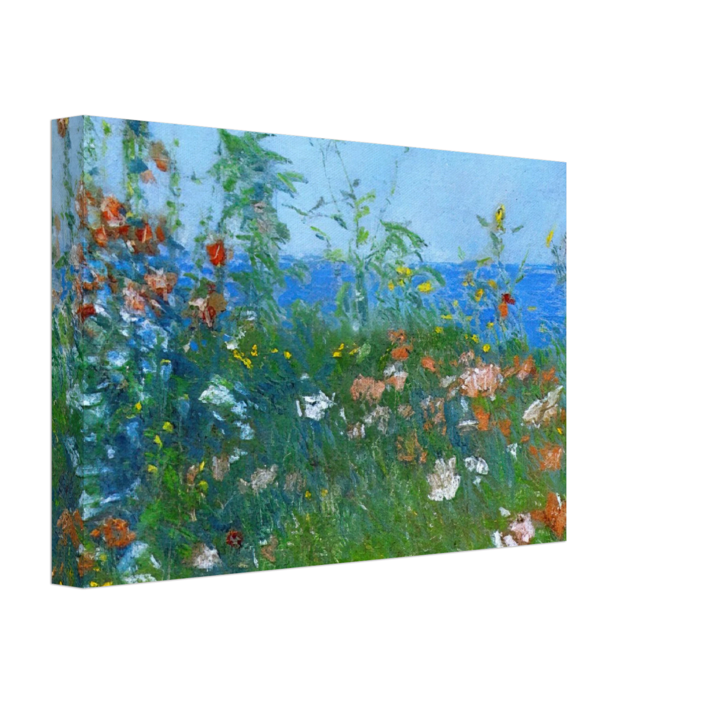 Childe Hassam - Poppies, Isles of Shoals 03 Canvas - 70x100 cm / 28x40 inches-canvas