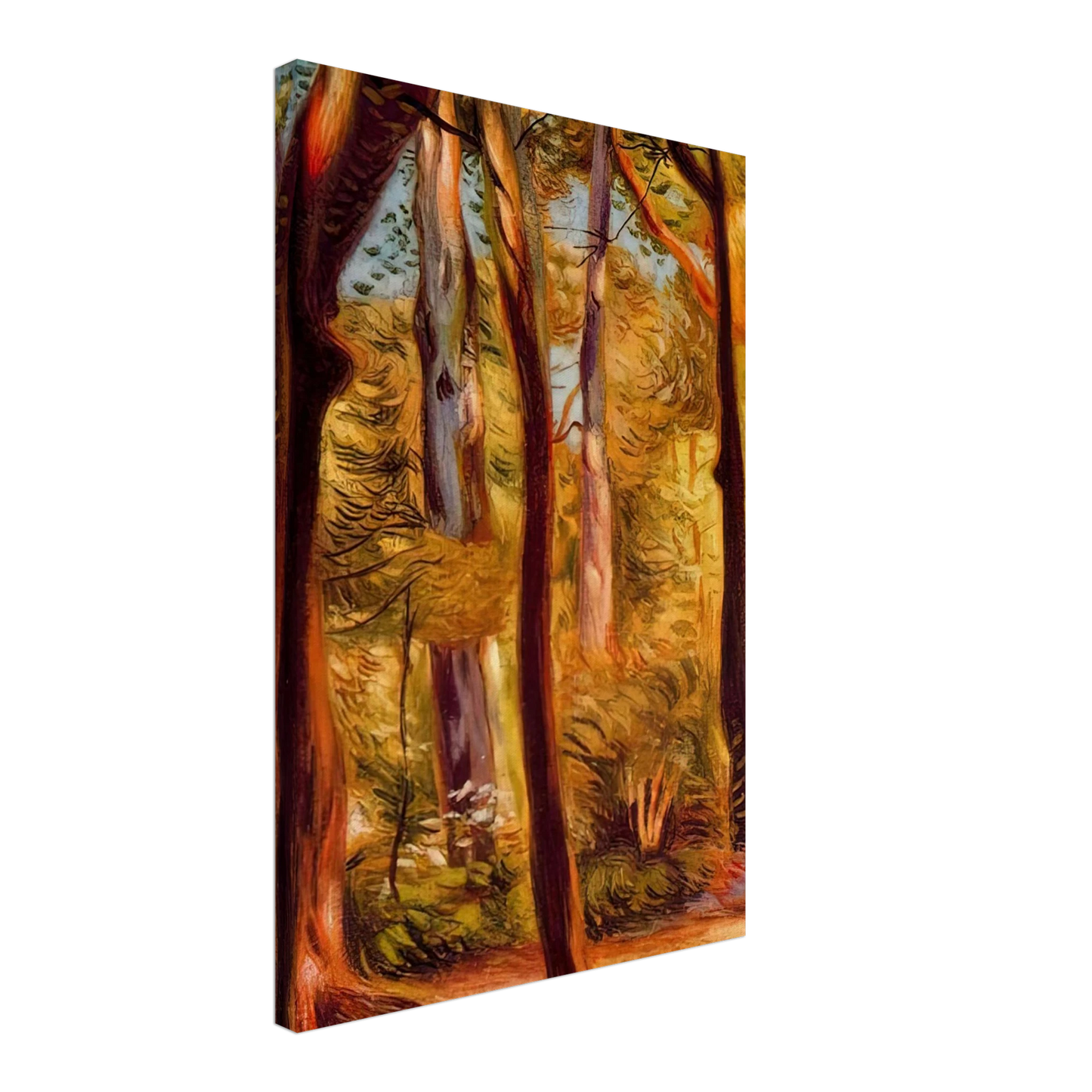 Giorgio de Chirico - LANDSCAPE OF CASCINE Canvas - 40x60 cm / 16x24 inches-canvas