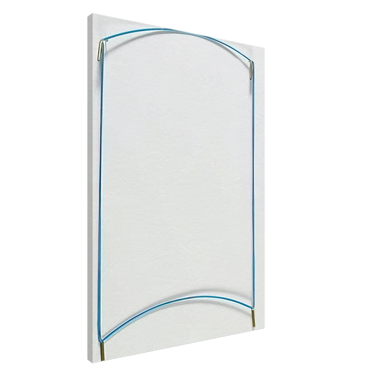 Fred Sandback - Untitled - 1969 Canvas - 20x30 cm / 8x12 inches-canvas