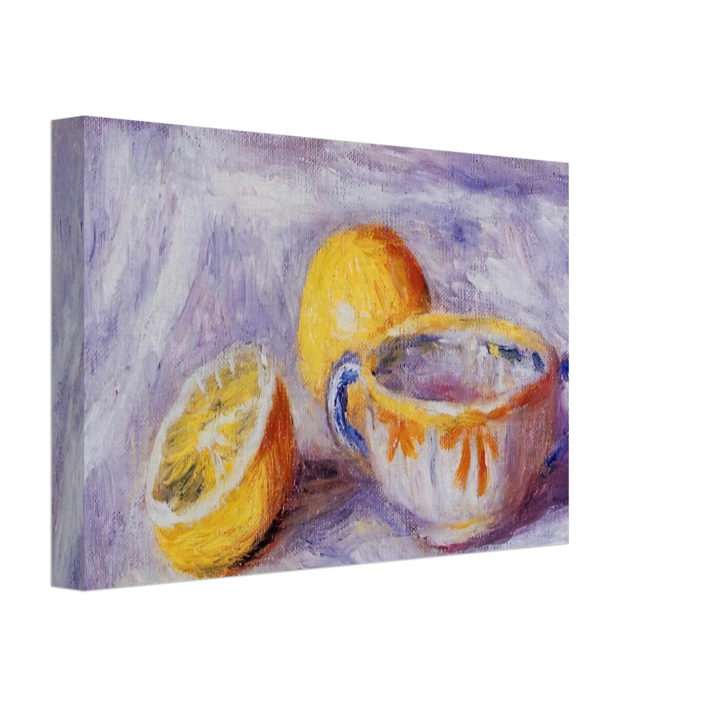Pierre-Auguste Renoir - Still Life with Lemons Canvas - 70x100 cm / 28x40 inches-canvas