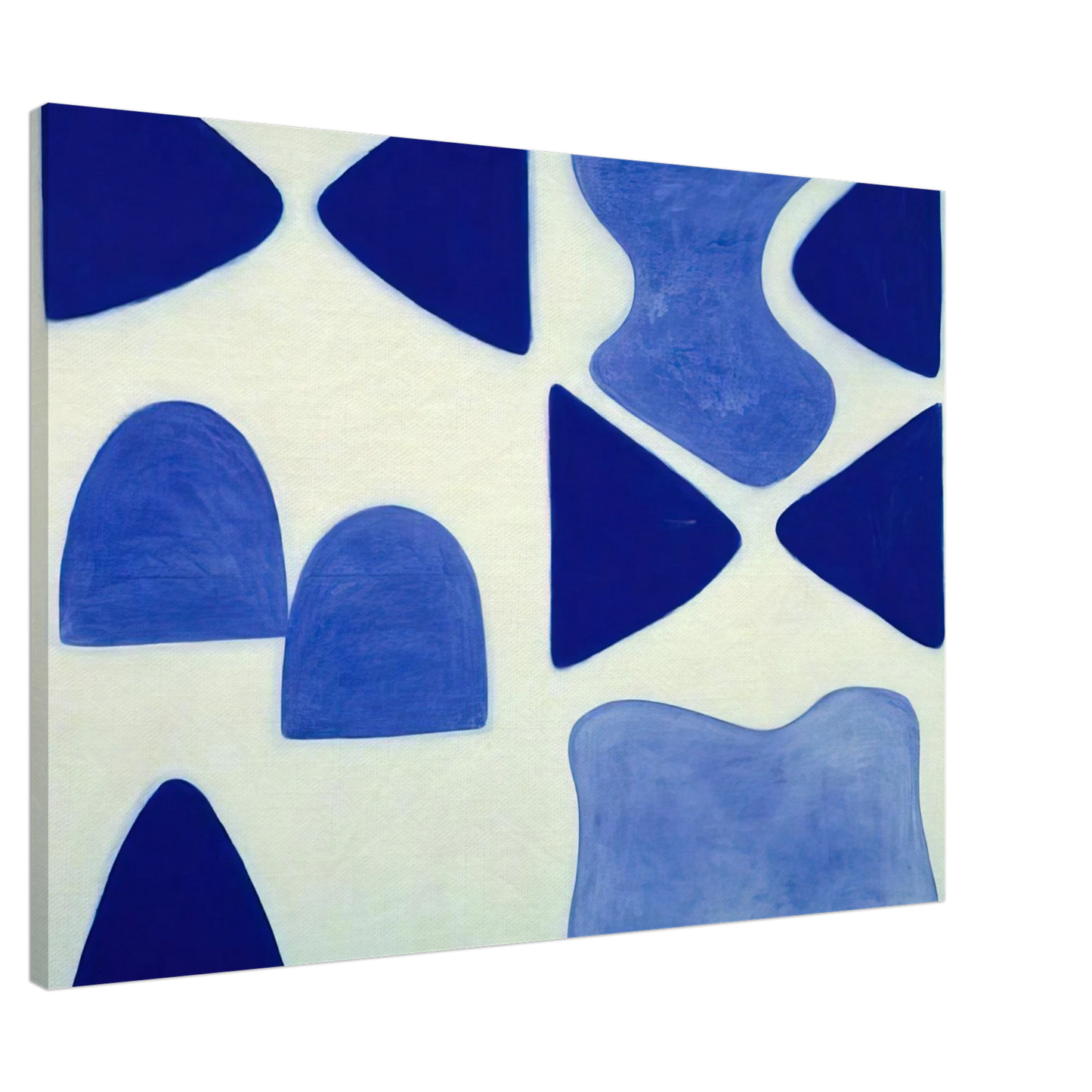 William Scott - Berlin Blues 4 - 1965 Canvas - 20x30 cm / 8x12 inches-canvas