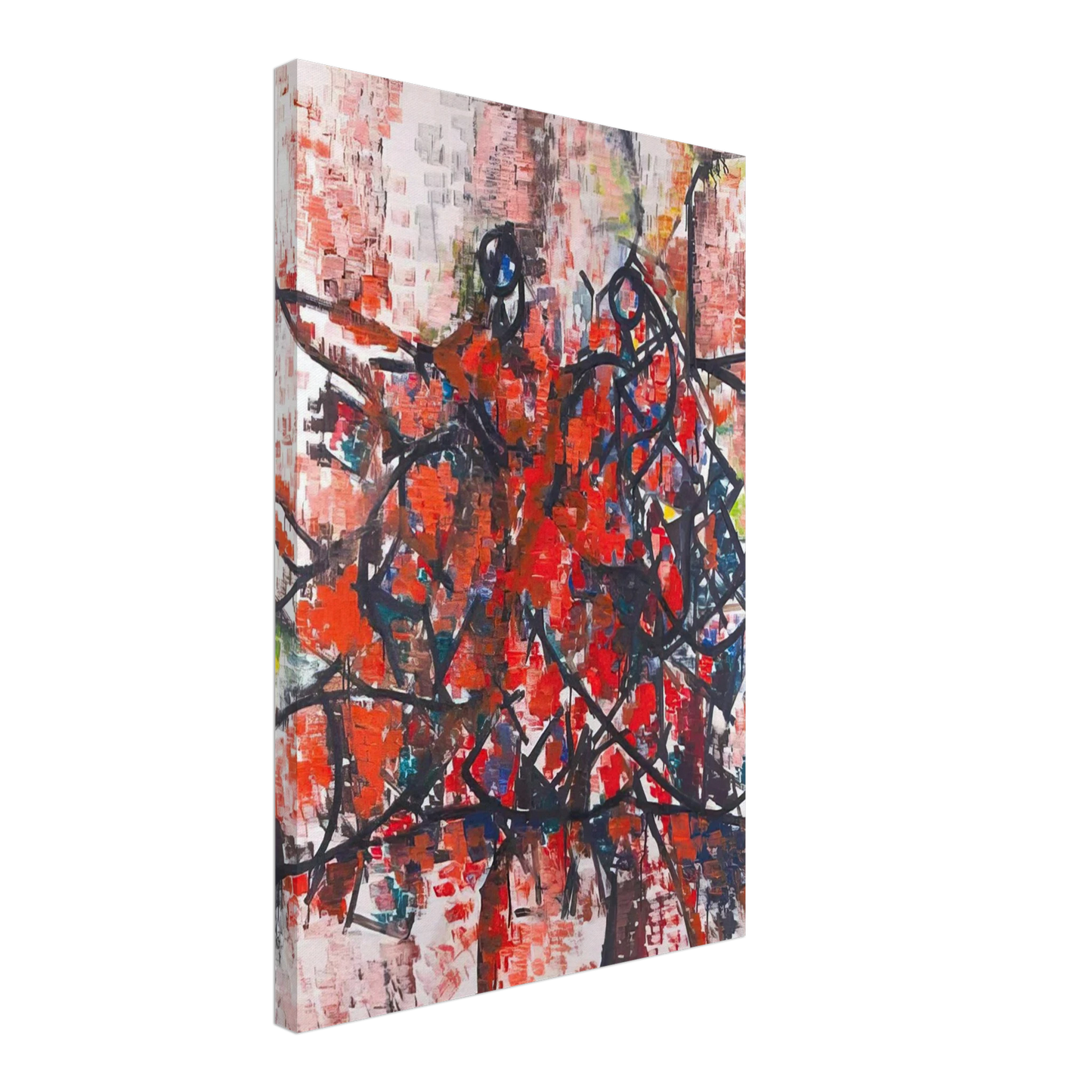 Robert Goodnough - Mambo - 1956 Canvas - 70x100 cm / 28x40 inches-canvas