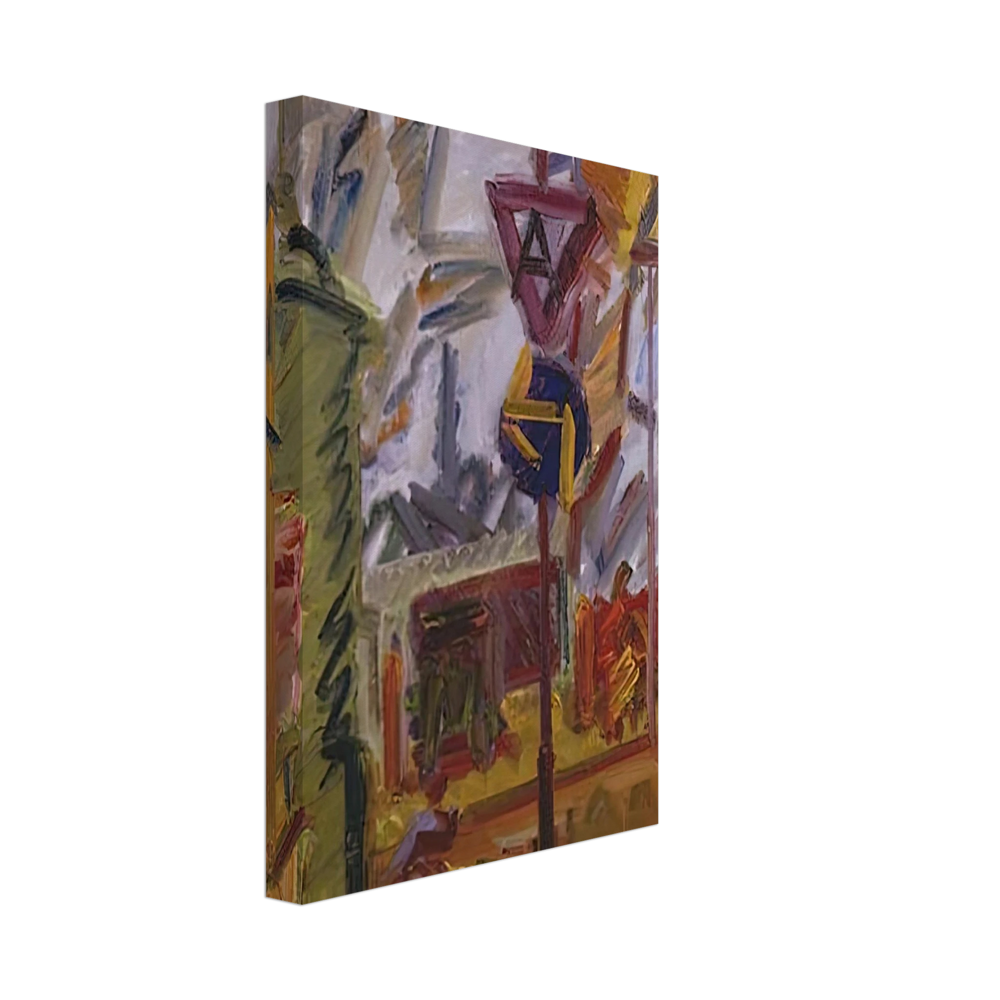 Frank Auerbach - PARK VILLAGE Canvas - 70x100 cm / 28x40 inches-canvas