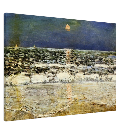 Childe Hassam - East Hampton Canvas - 20x30 cm / 8x12 inches-canvas