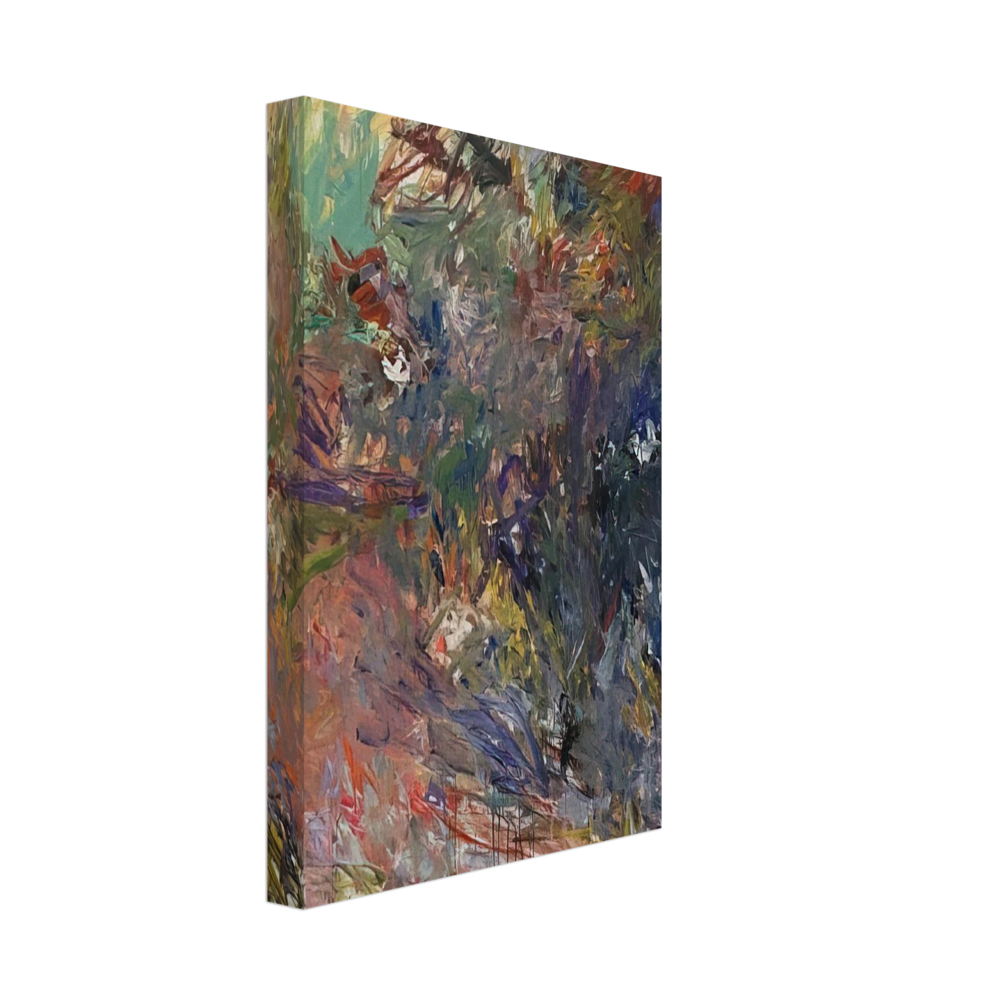 Milton Resnick - UNTITLED 1959 Canvas - 40x60 cm / 16x24 inches-canvas