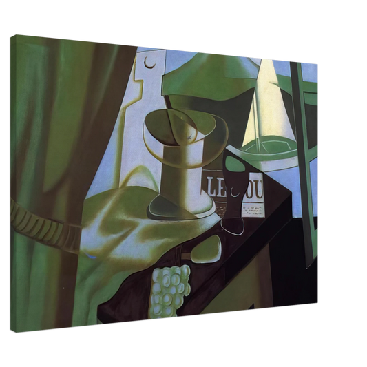 Juan Gris - THE BAY 1921 Canvas - 20x30 cm / 8x12 inches-canvas