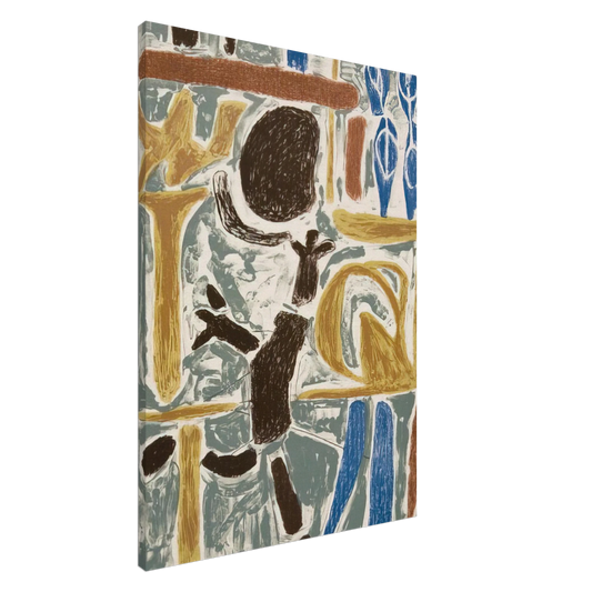 Will Barnet - Celebration - 2005 United States Canvas - 20x30 cm / 8x12 inches-canvas