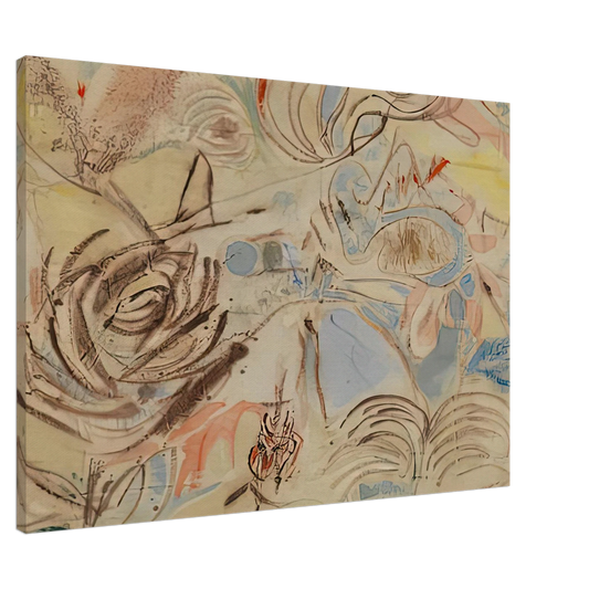 Helen Frankenthaler - 10 29 52, 1952- Canvas - 20x30 cm / 8x12 inches-canvas