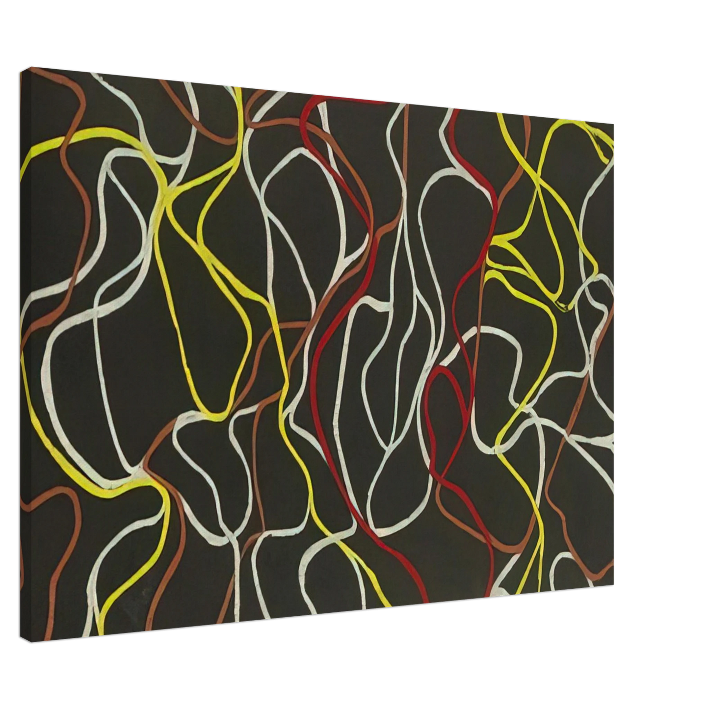 Brice Marden - Beyond Eagles Mere 2 - 2001 Canvas - 20x30 cm / 8x12 inches-canvas