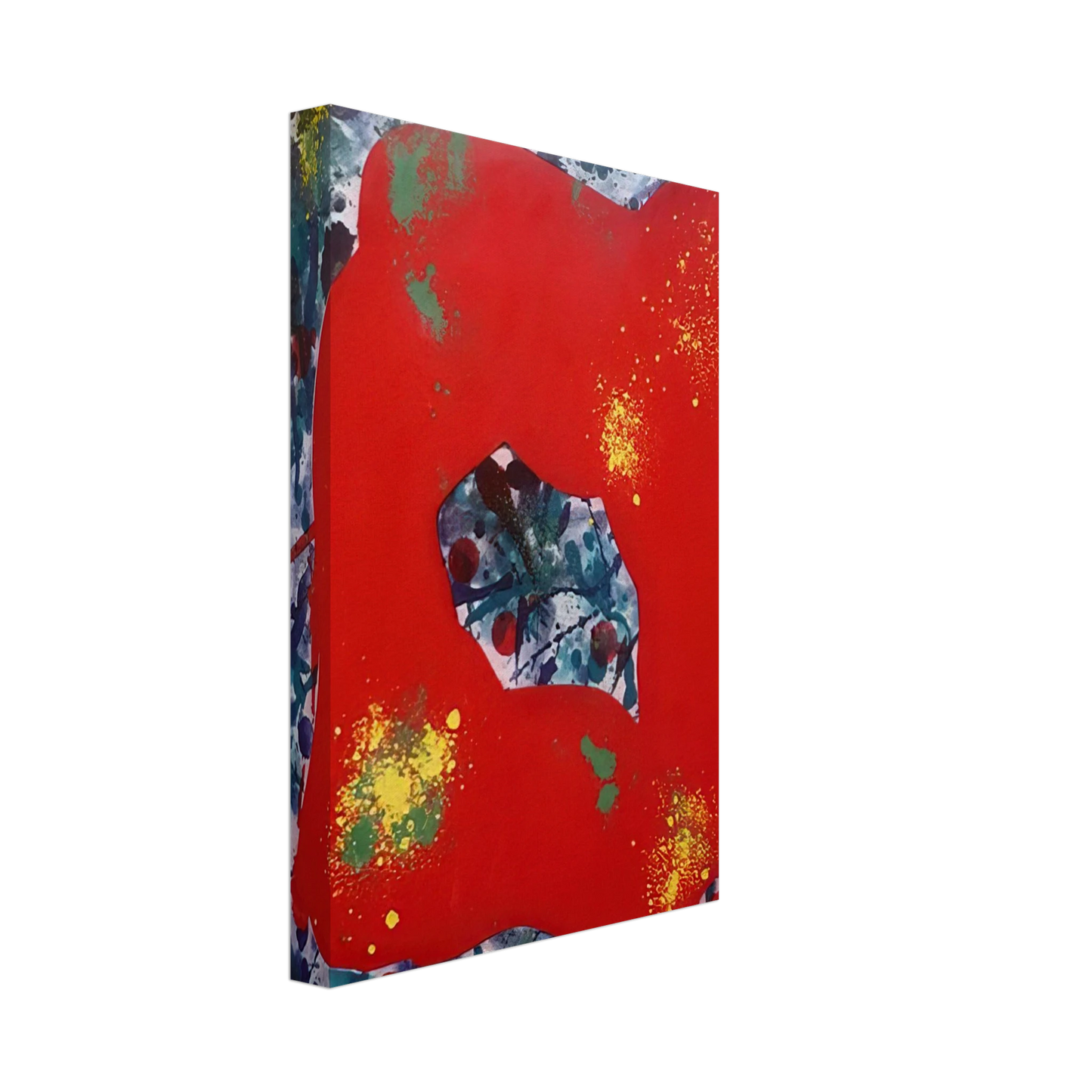 Sam Francis - Untitled  SFE 071  Canvas - 70x100 cm / 28x40 inches-canvas