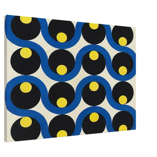 Alexander Liberman - Beat - 1952 Canvas - 20x30 cm / 8x12 inches-canvas