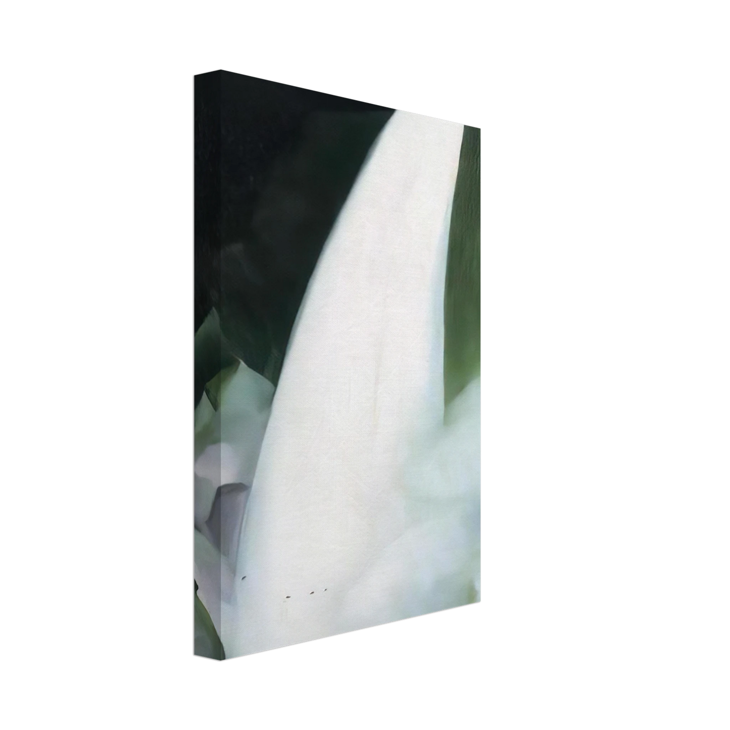 Georgia O'Keeffe - Green and White Canvas - 40x60 cm / 16x24 inches-canvas