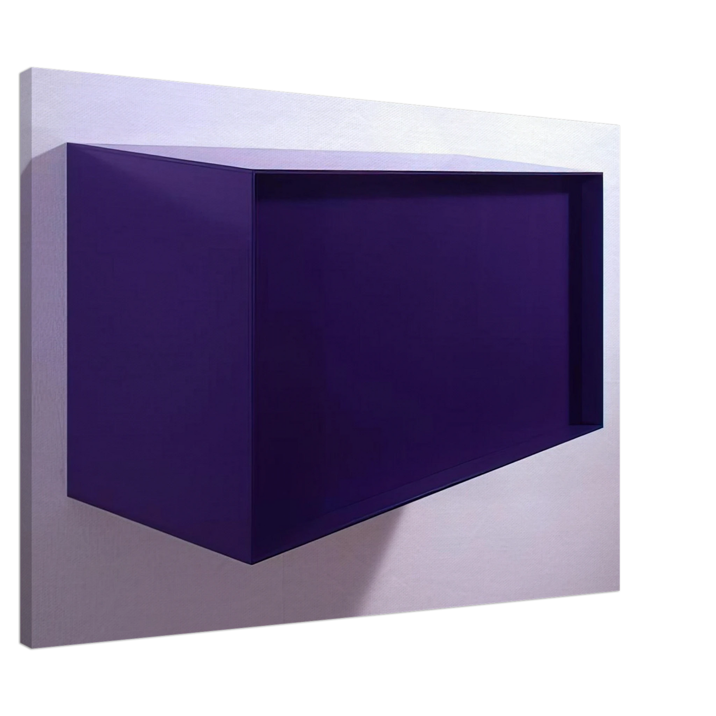 Donald Judd - Untitled DJ 77-18 Meter Box - 1977 Canvas - 20x30 cm / 8x12 inches-canvas