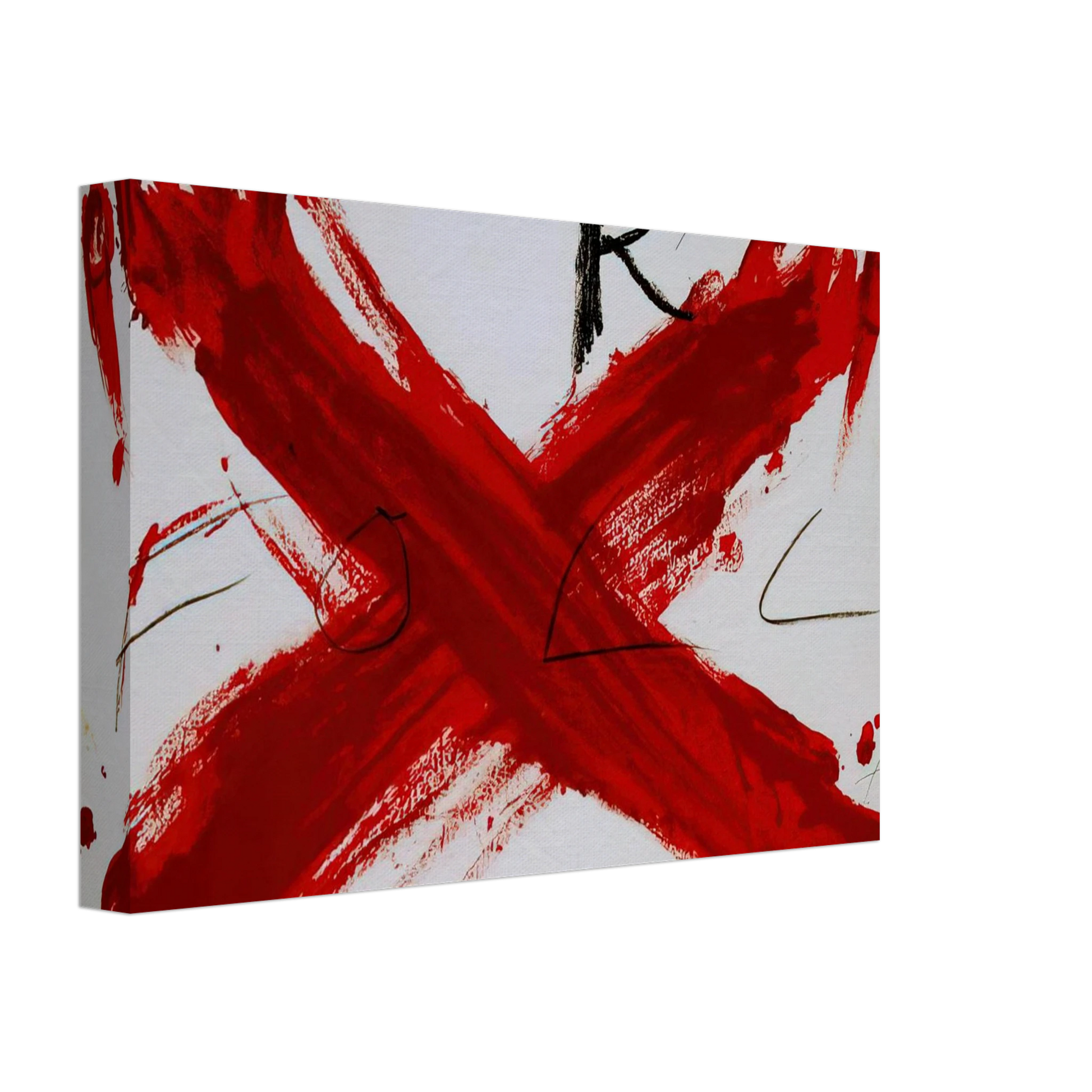 Antoni Tapies - FOLL 1973 Canvas - 70x100 cm / 28x40 inches-canvas