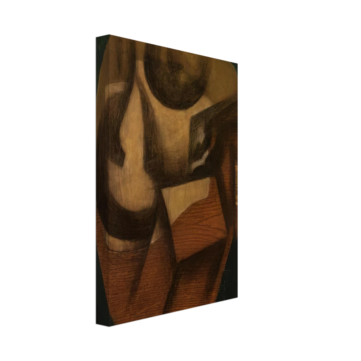 Juan Gris - THE GLASS 1914 Canvas - 70x100 cm / 28x40 inches-canvas