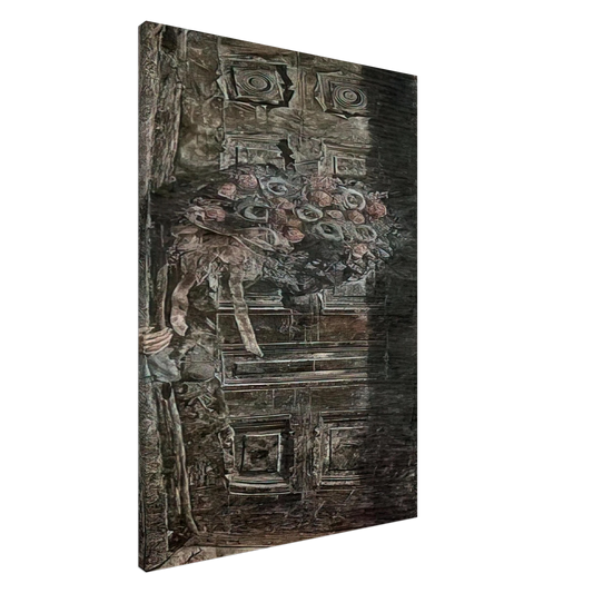 Ivan Albright - THE DOOR 1941 Canvas - 20x30 cm / 8x12 inches-canvas