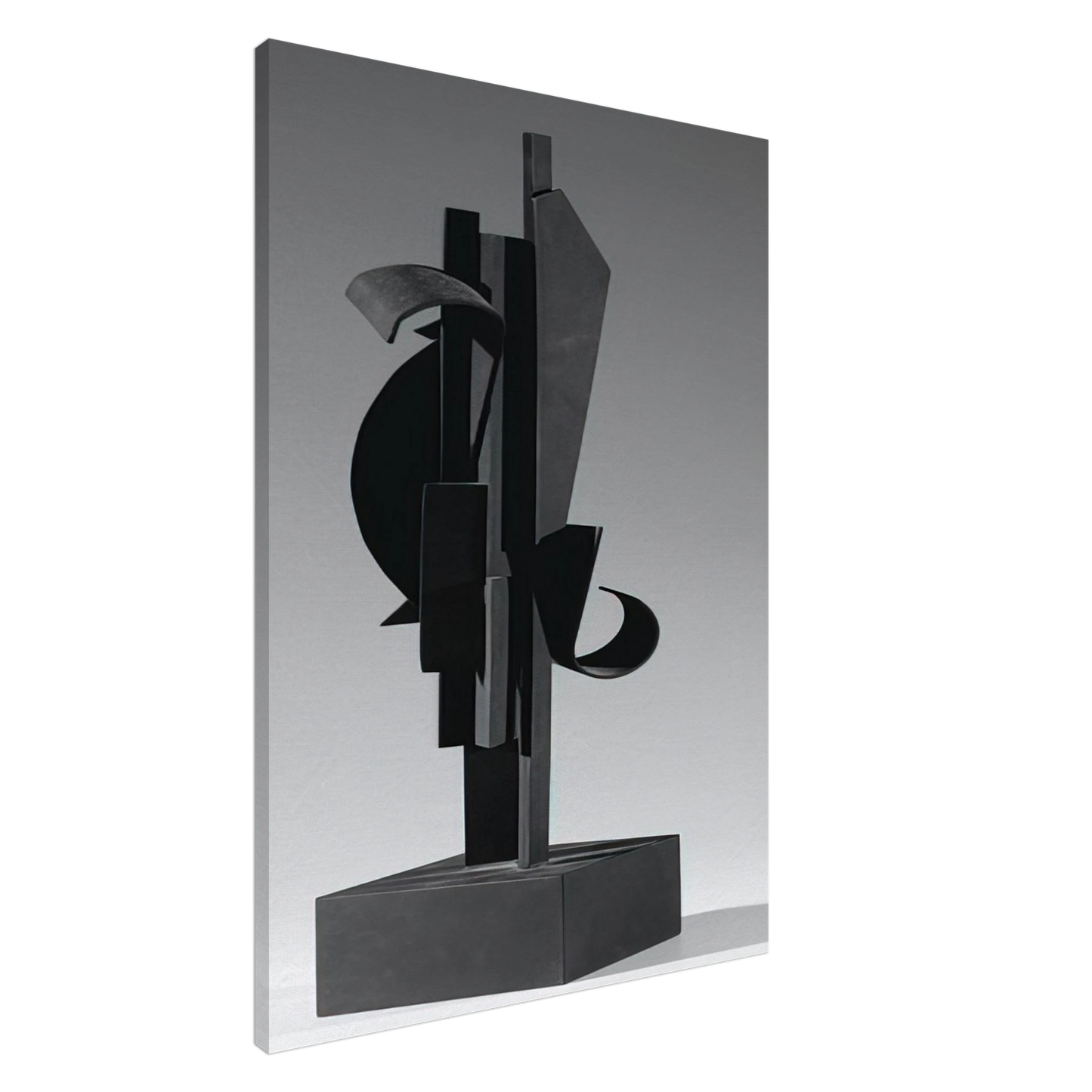 Louise Nevelson - SKY HOOK MAQUETTE 1977 Canvas - 20x30 cm / 8x12 inches-canvas