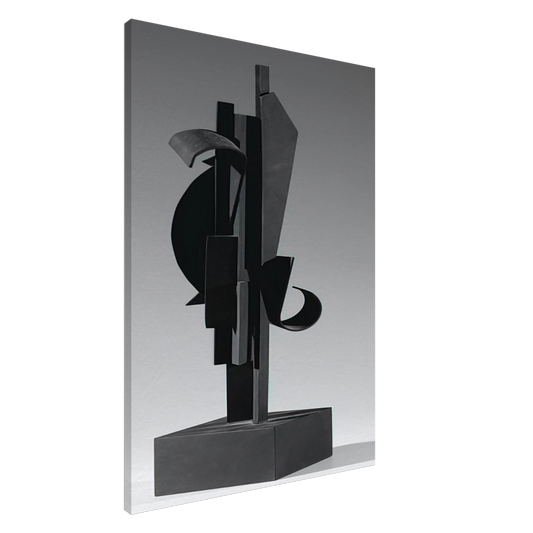 Louise Nevelson - SKY HOOK MAQUETTE 1977 Canvas - 20x30 cm / 8x12 inches-canvas